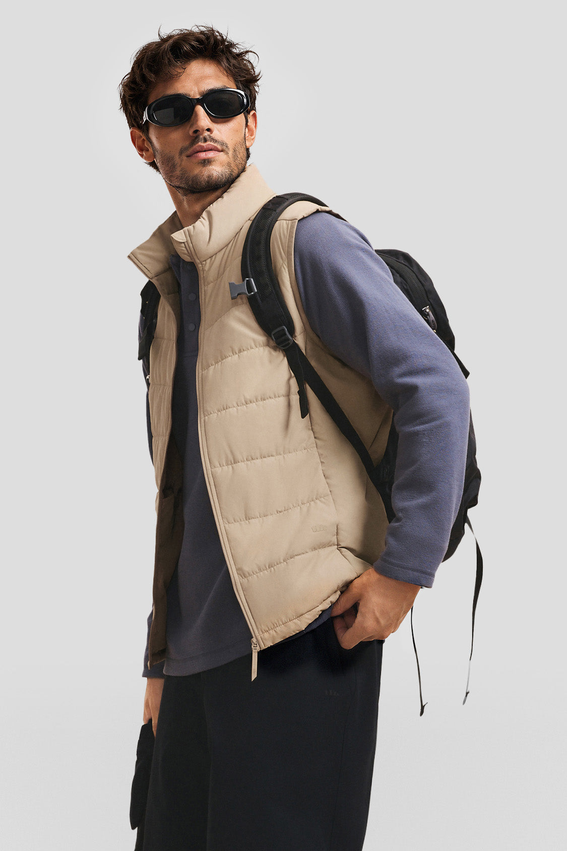 Men's Lightweight Insulated Vest (Mid Warmth) PF006