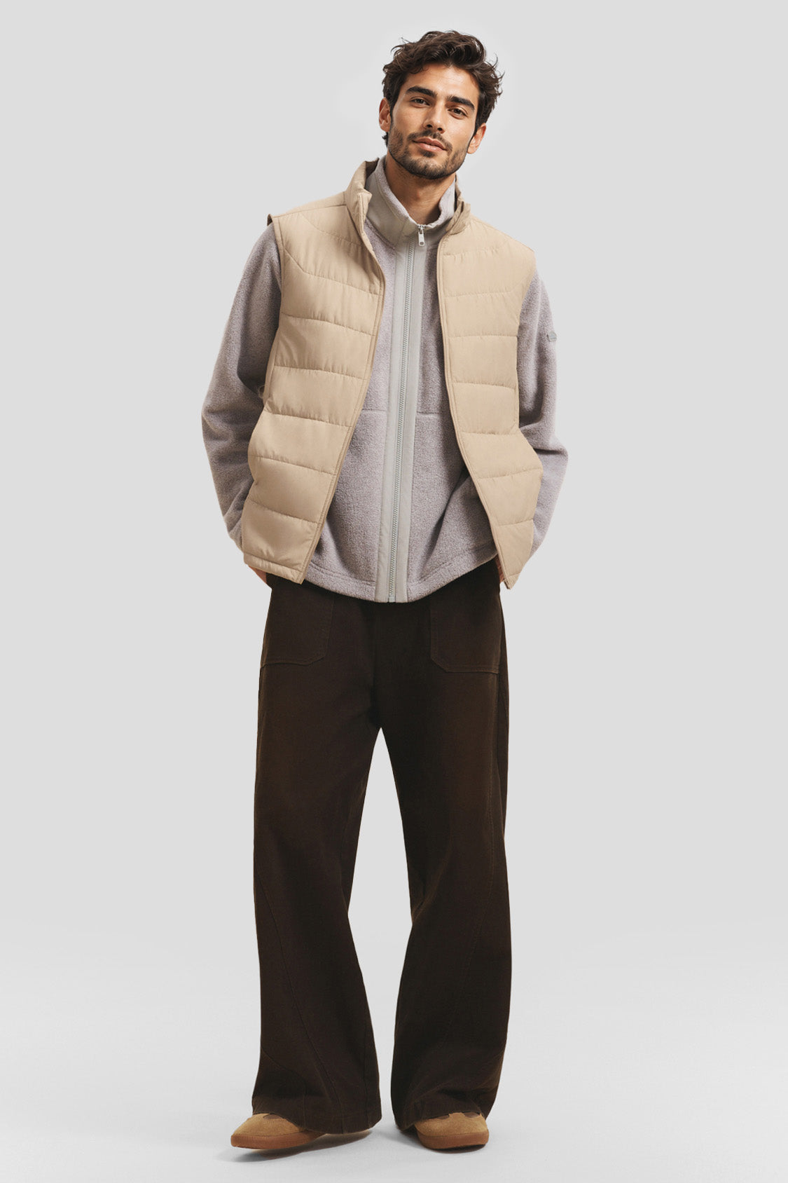 Men's Lightweight Insulated Vest (Mid Warmth) PF006