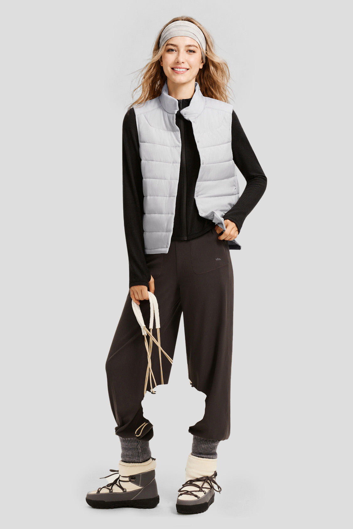 Women's Lightweight Insulated Vest (Mid Warmth) PF007