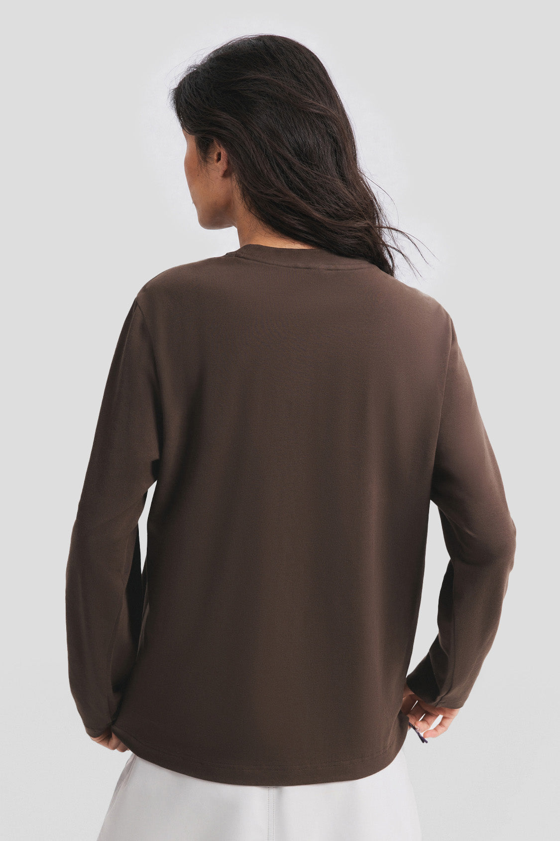 Unisex Stretch Breathable Crew-Neck Long-Sleeve T-Shirt CT013