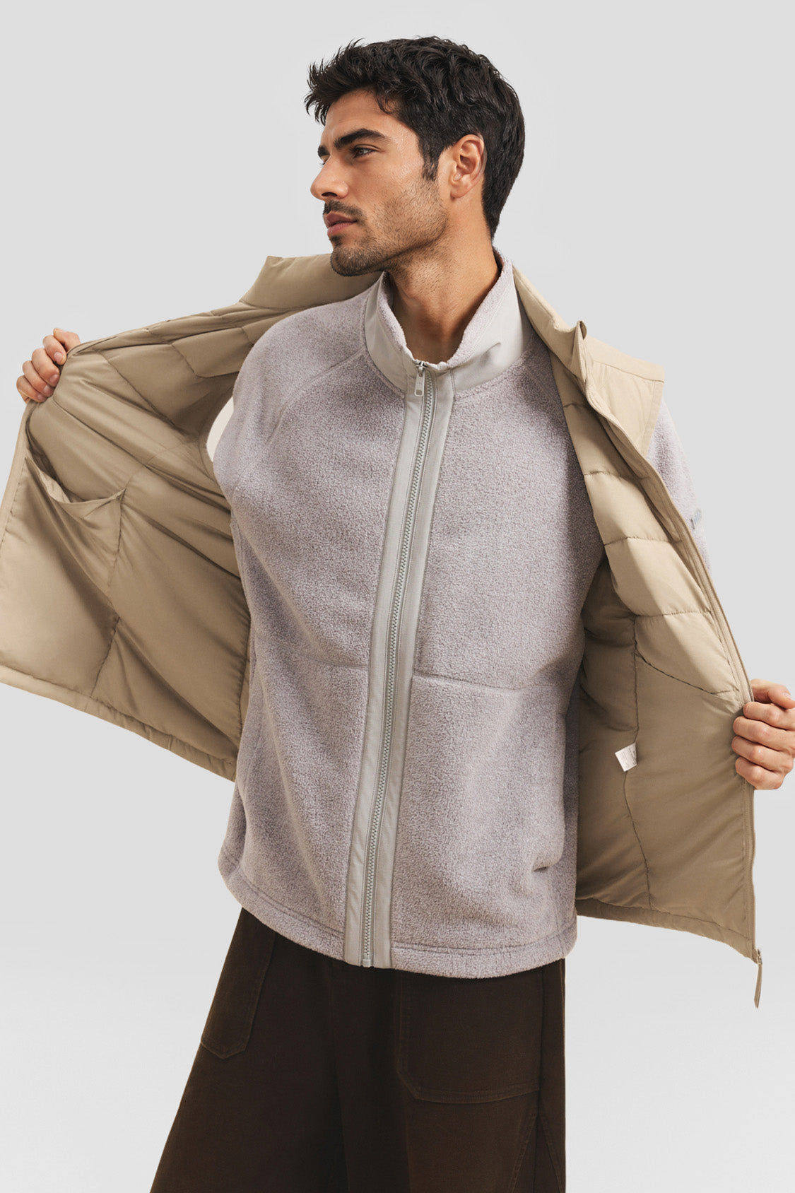Men's Lightweight Insulated Vest (Mid Warmth) PF006