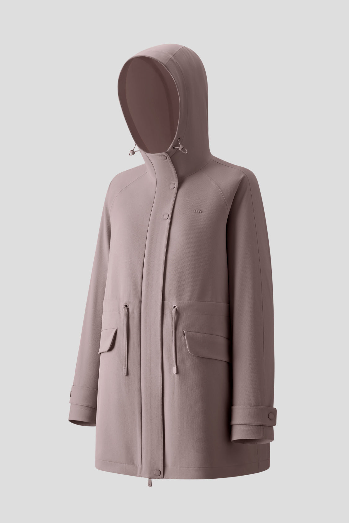 Women's High-Stretch Softshell Trench Coat (Light Warmth) ST027