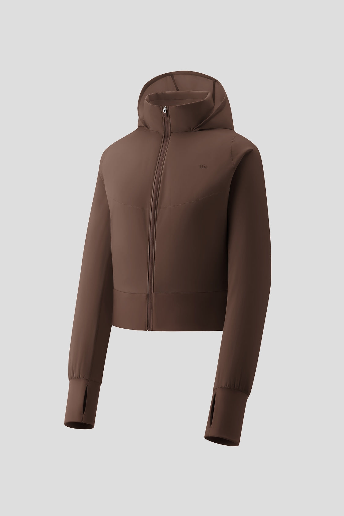 Damen-Cropped-Stretchjacke mit Wattierung (mittlere Wärme) CL014
