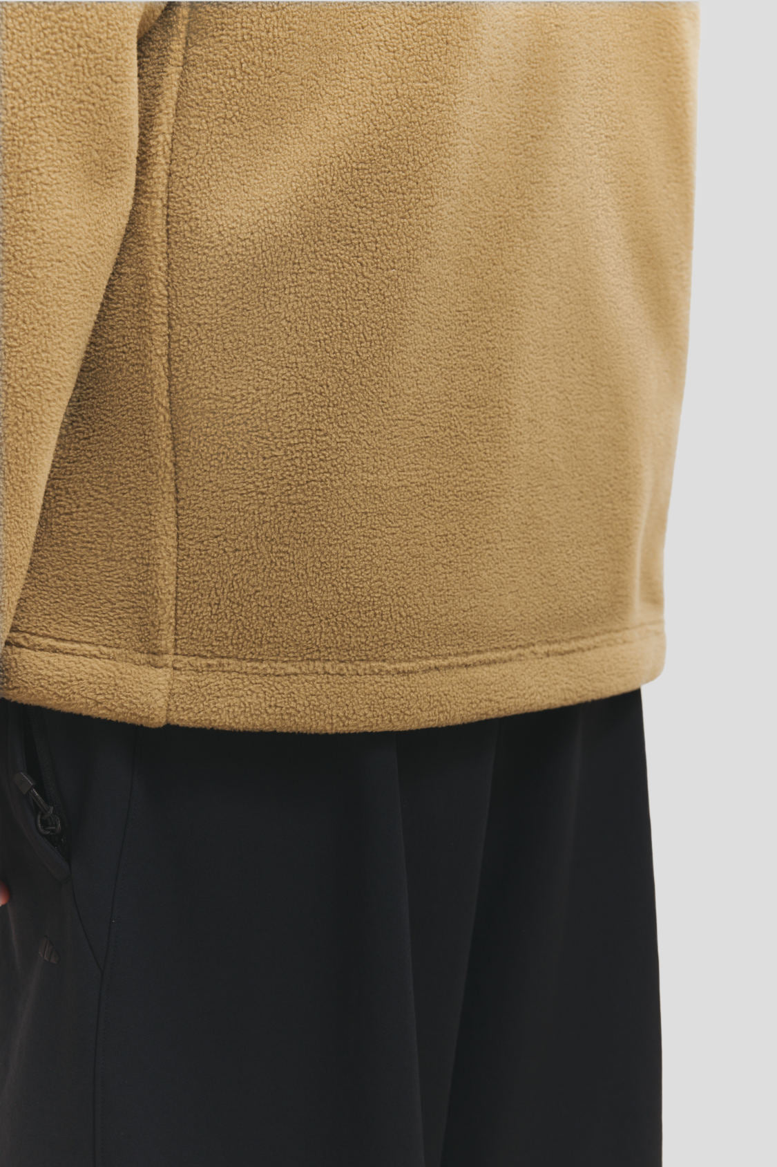 Men's Lightweight Stand-Collar Micro Fleece Jacket (Mid Warmth) PM038