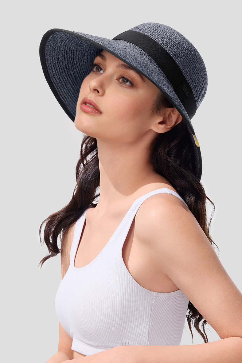 Horizon - Chapeau de paille à large bord pour femmes UPF50+ AL717