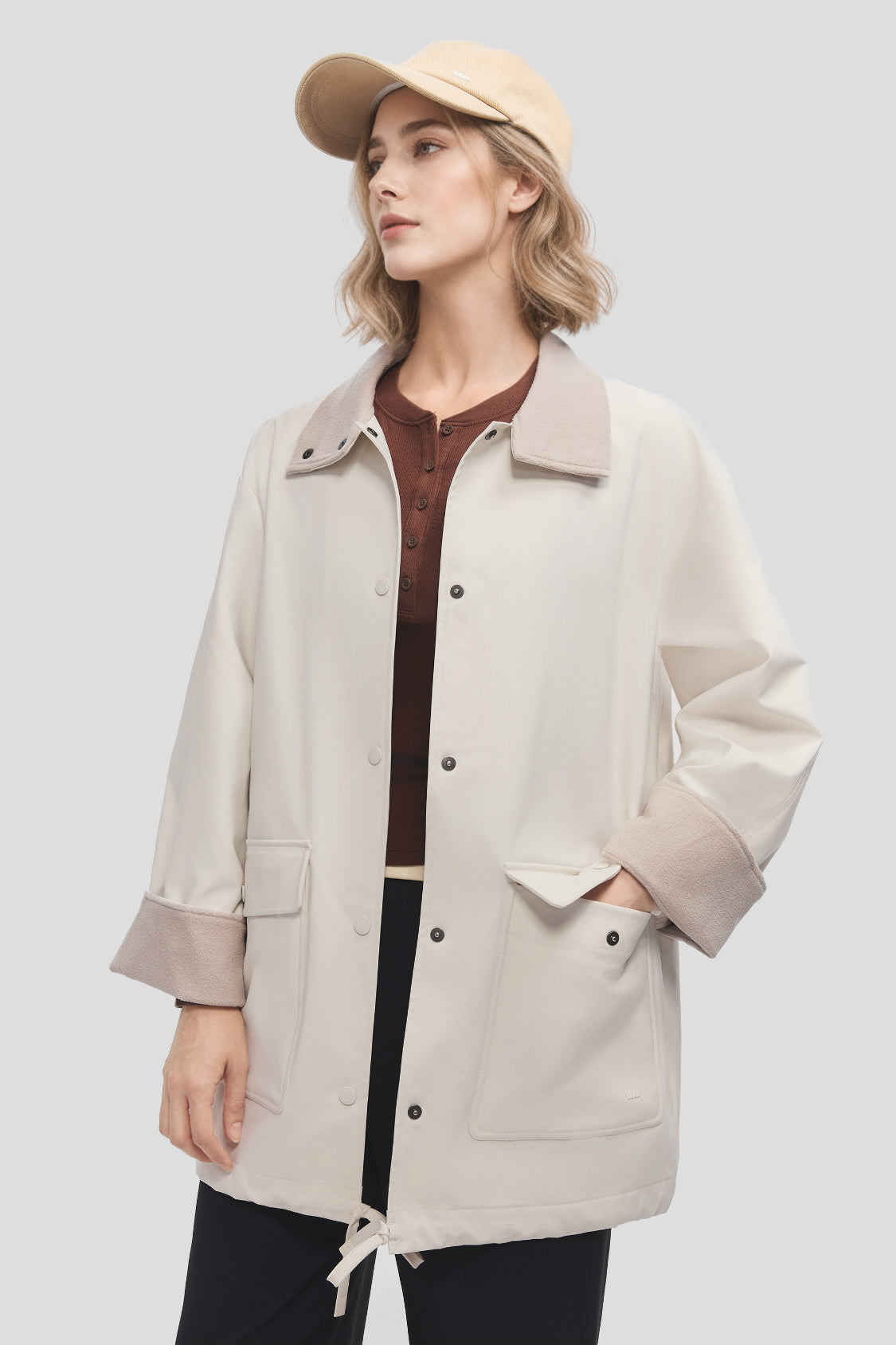 Women's Windproof Micro Fleece Jacket (Mid Warmth) PM034