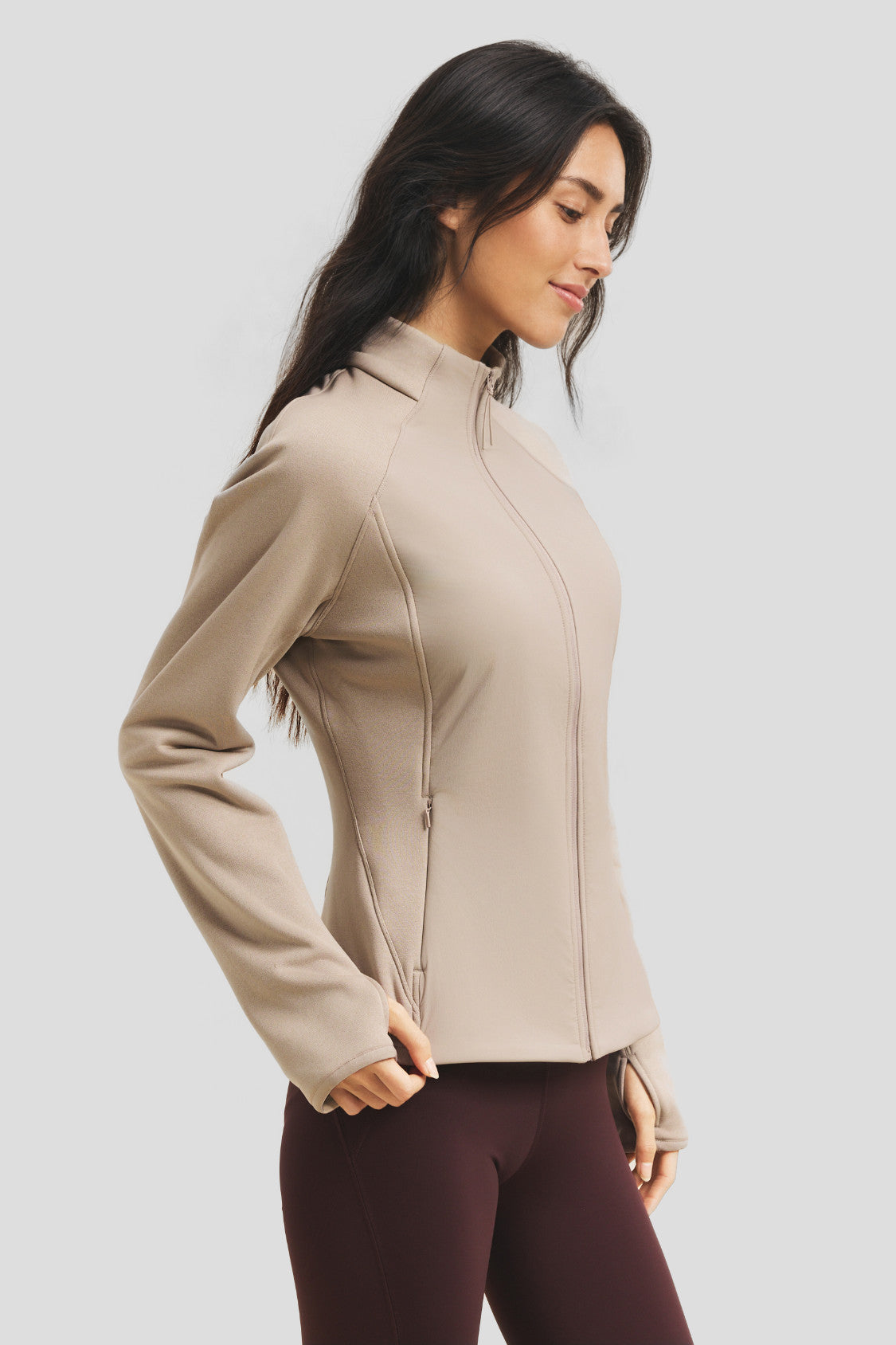 Women’s Medium-Warmth Windproof Fleece Jacket PM014
