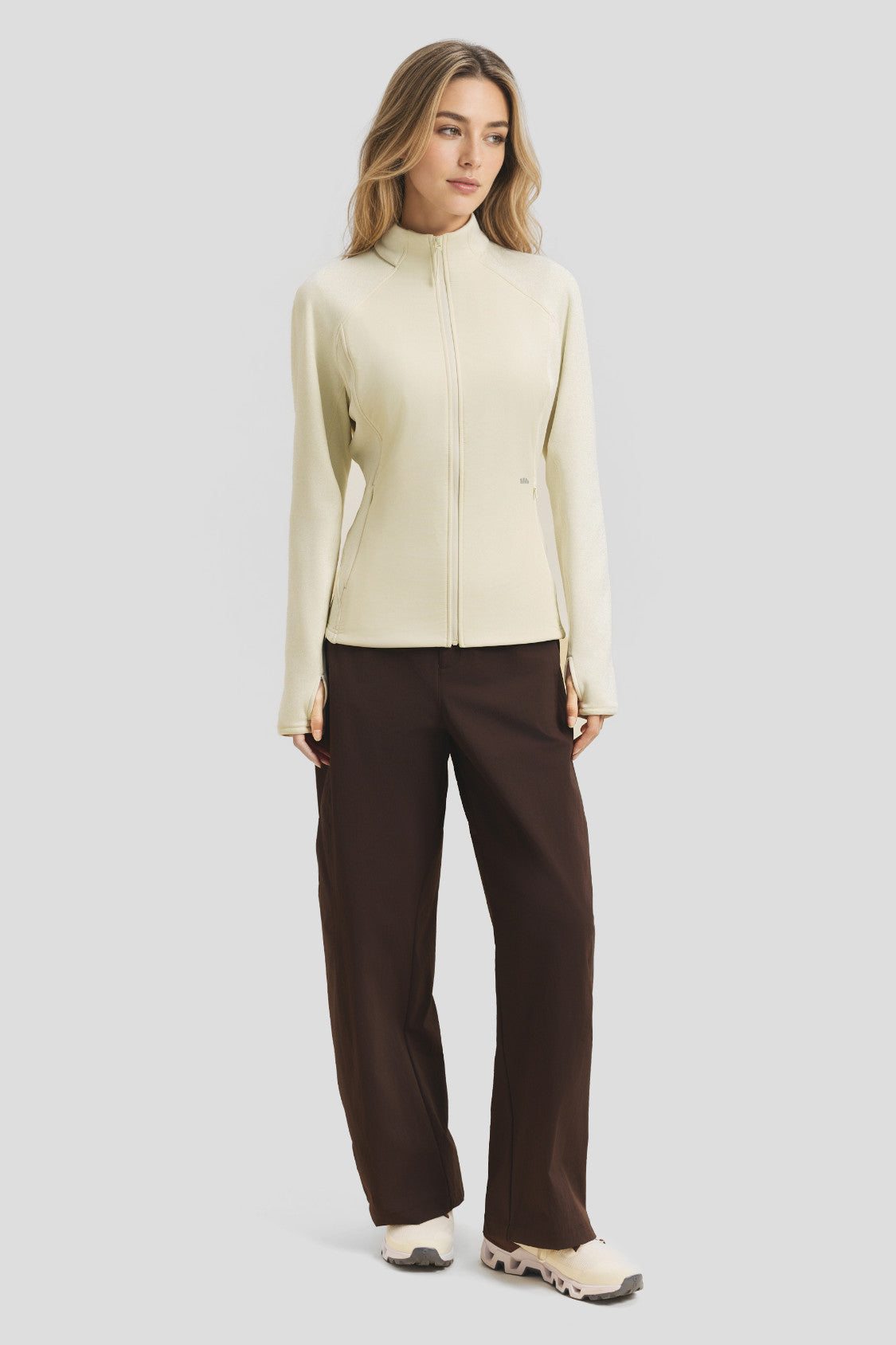 Women’s Medium-Warmth Windproof Fleece Jacket PM014