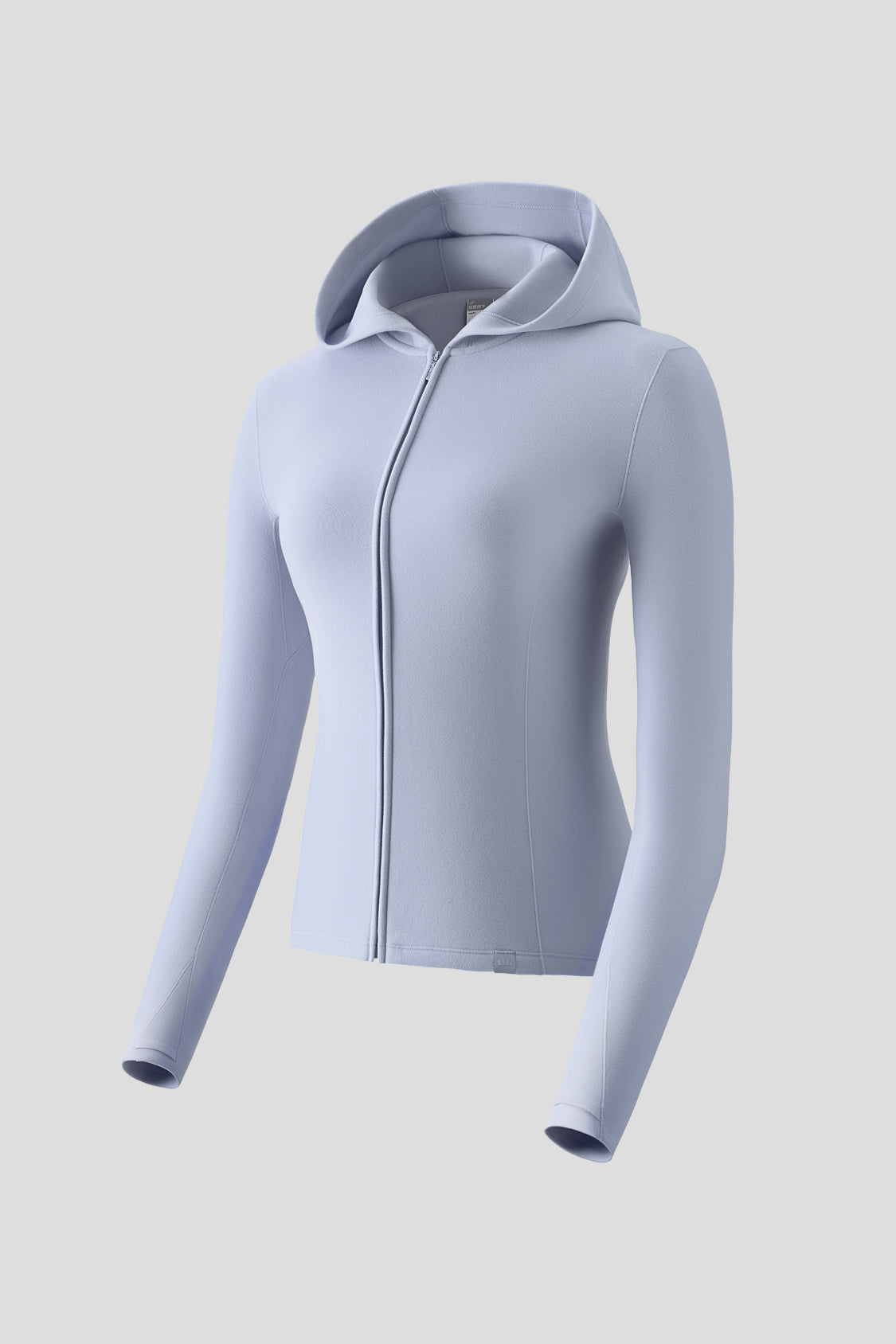 Fleecehoodie als basislaag voor dames, zeer elastisch, met tweezijdige rits (gemiddelde warmte) PM023