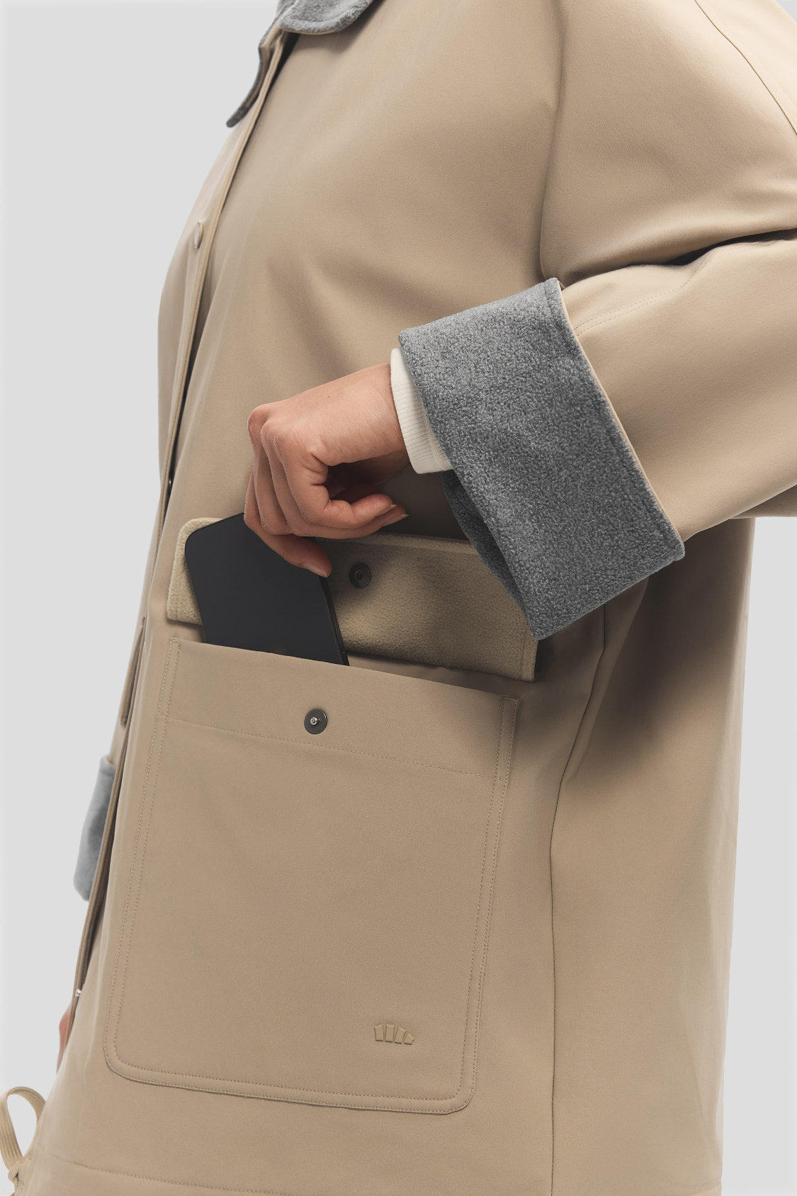 Women's Windproof Micro Fleece Jacket (Mid Warmth) PM034