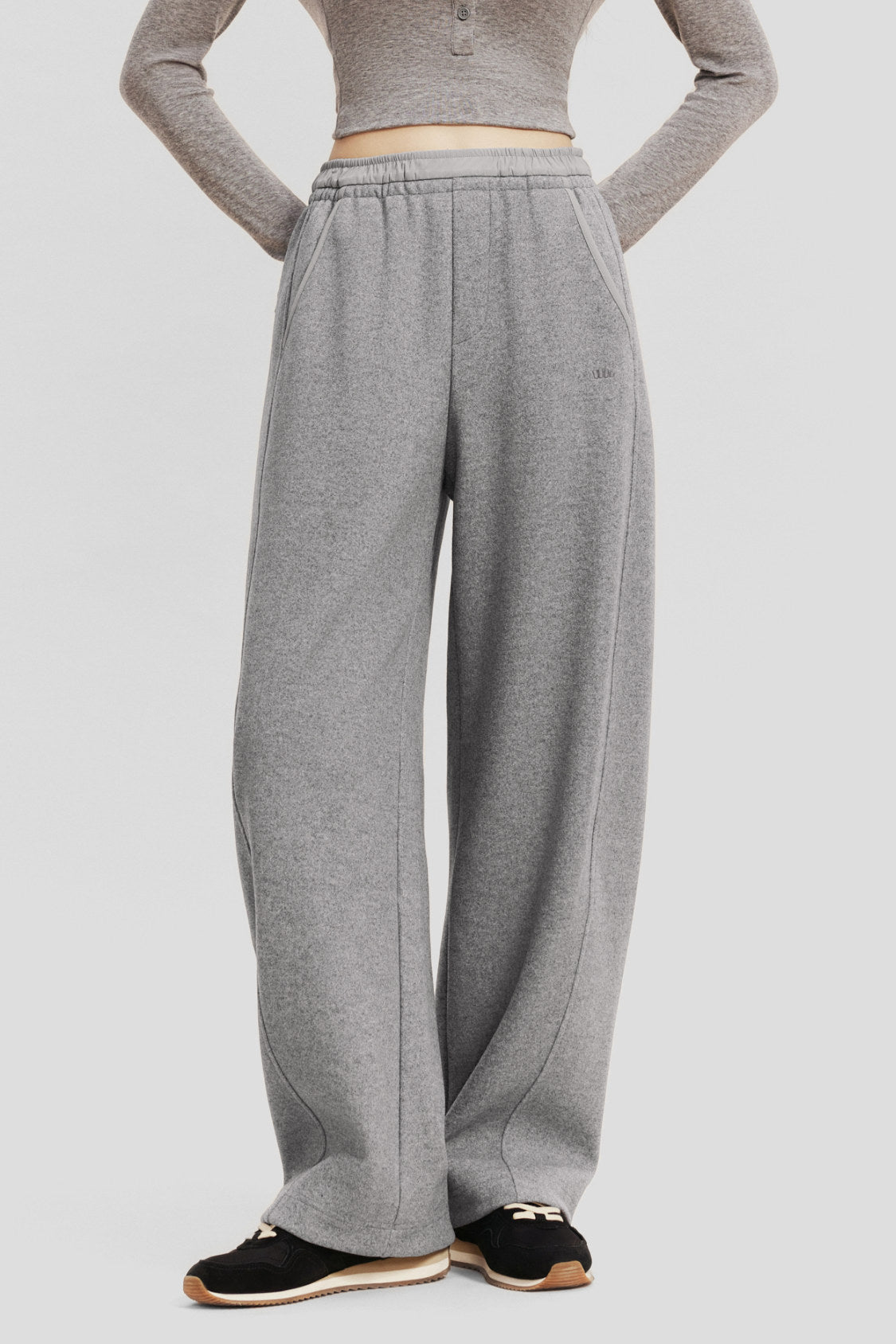 Women's Double-Layer Relaxed-Fit Thermal Pants (Mid Warmth) SF011