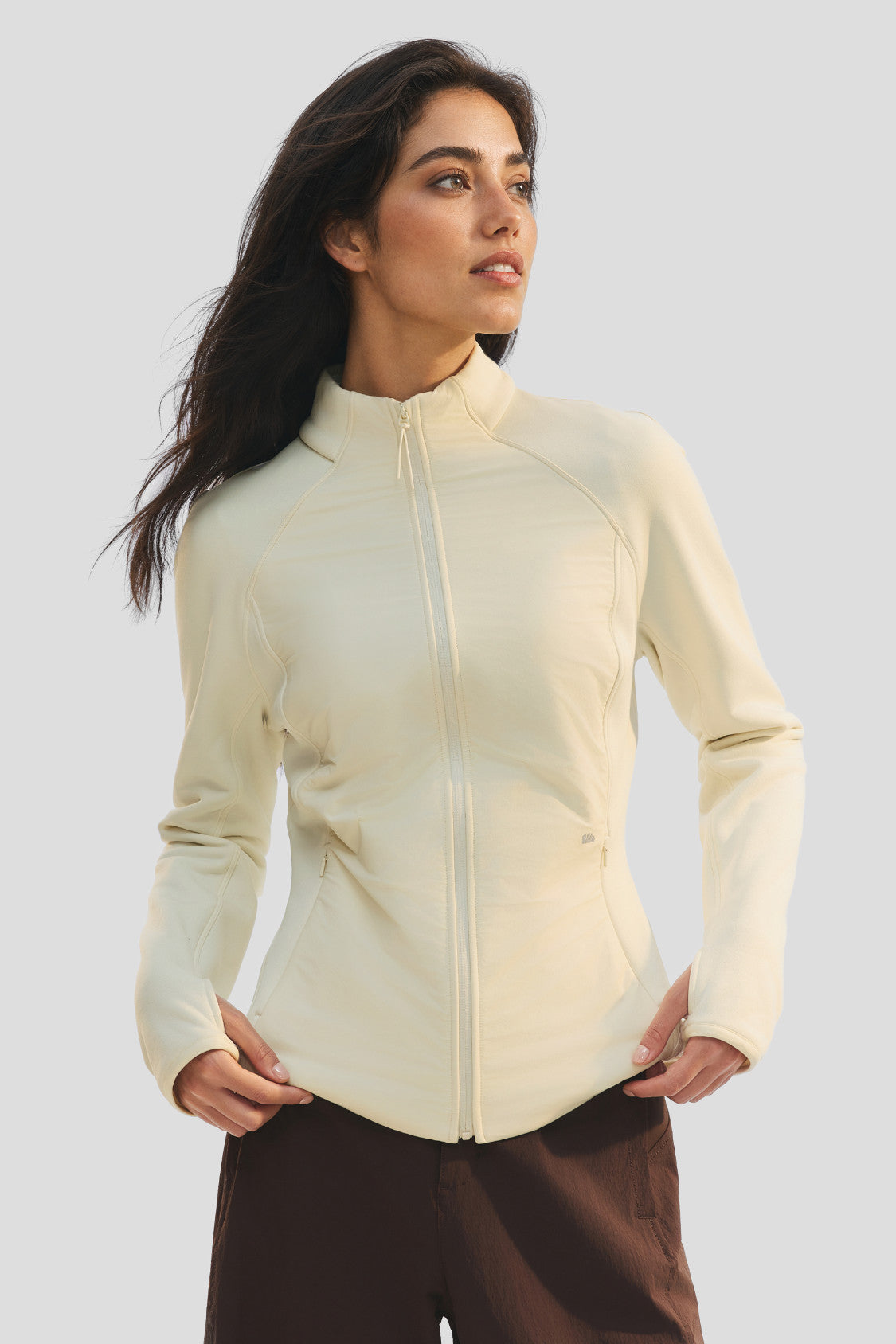 Women’s Medium-Warmth Windproof Fleece Jacket PM014