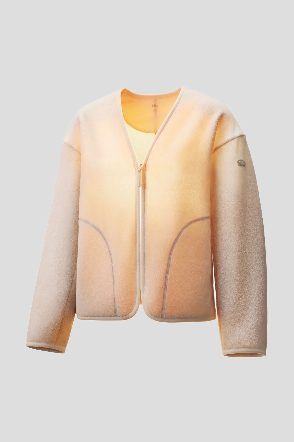 Women's Lightweight Micro fleece Cardigan Jacket (Mid Warmth) PM029