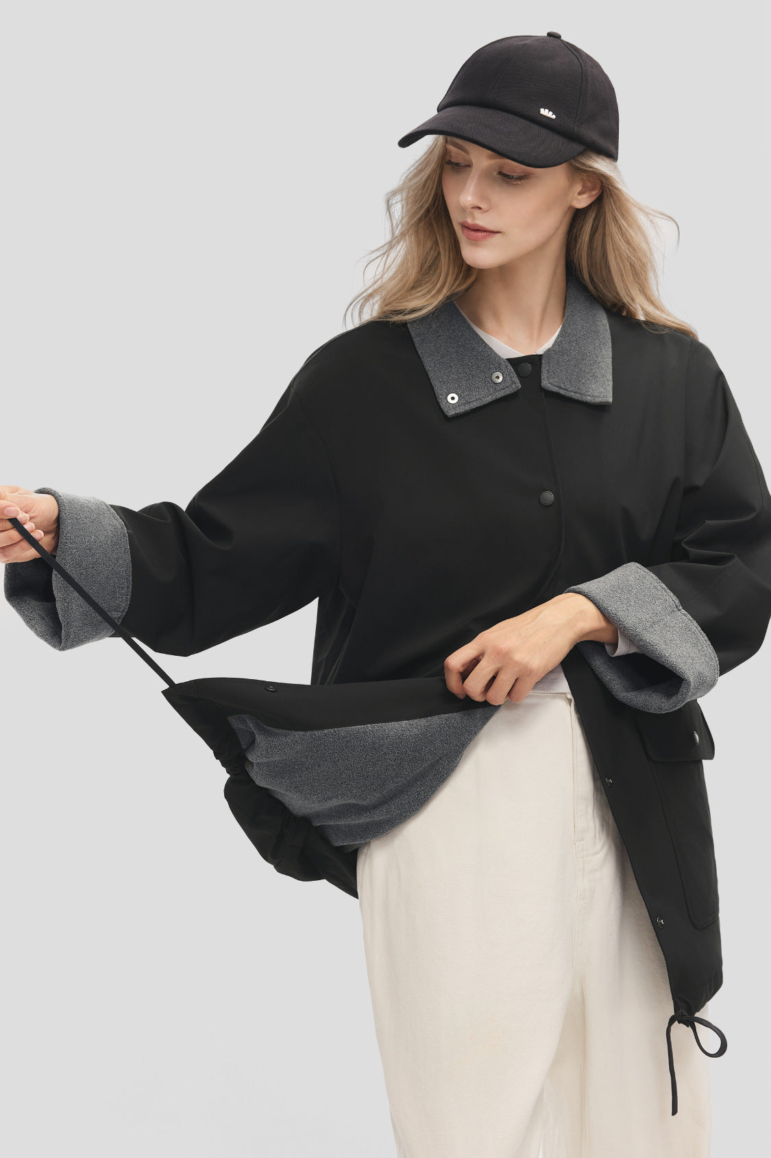Women's Windproof Micro Fleece Jacket (Mid Warmth) PM034