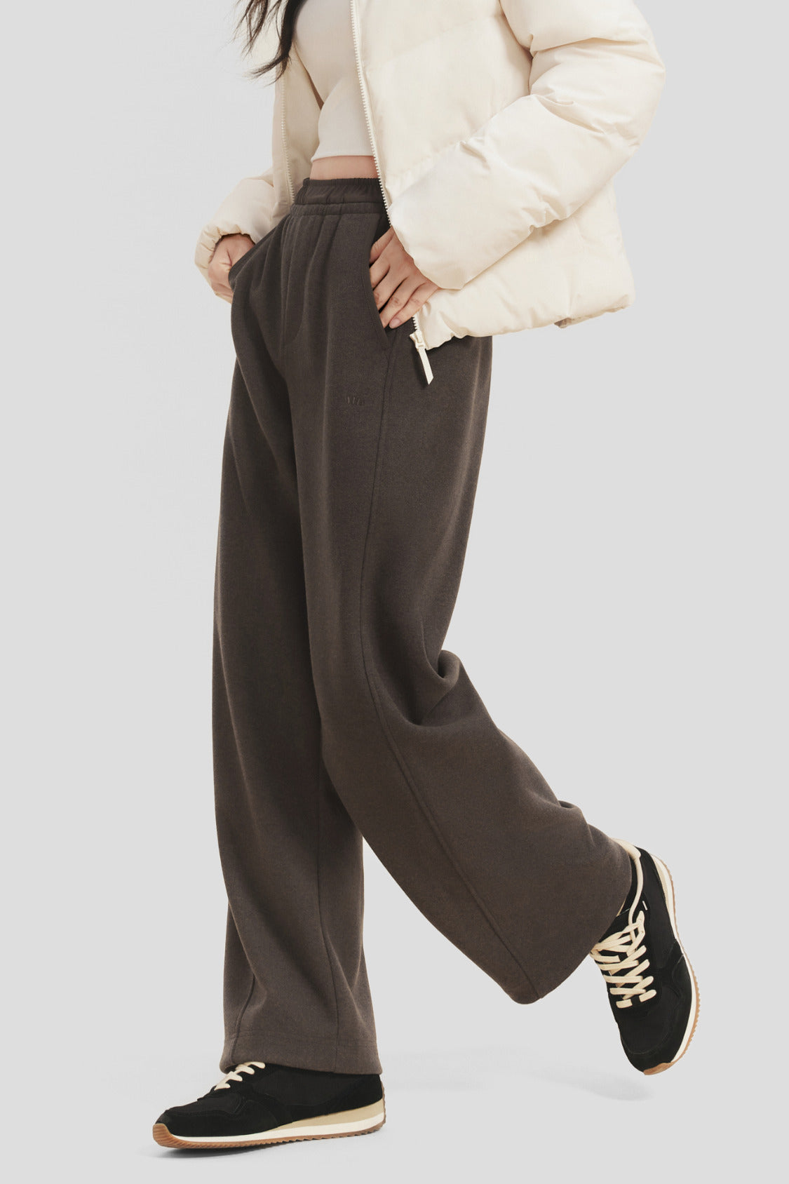 Women's Double-Layer Relaxed-Fit Thermal Pants (Mid Warmth) SF011