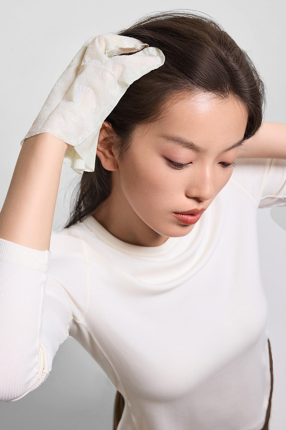 クイッククリーン – 水なし ヘアウォッシュグローブ