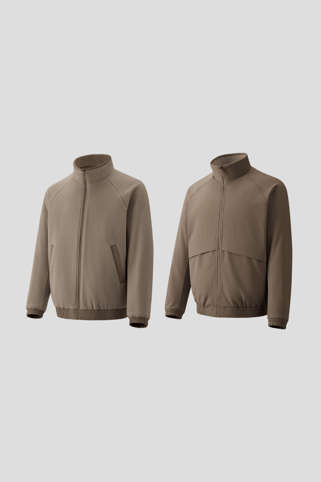 Men's Reversible Micro Fleece Softshell Jacket (High Warmth) ST031