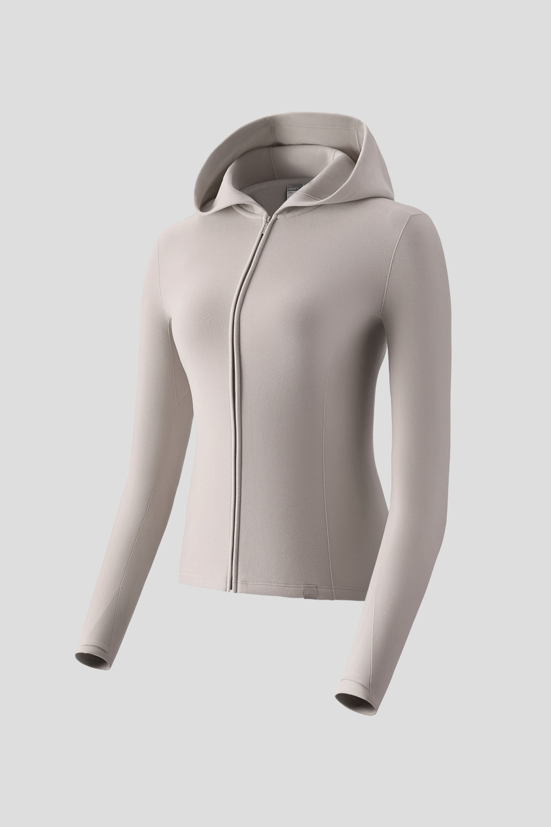 Fleecehoodie als basislaag voor dames, zeer elastisch, met tweezijdige rits (gemiddelde warmte) PM023