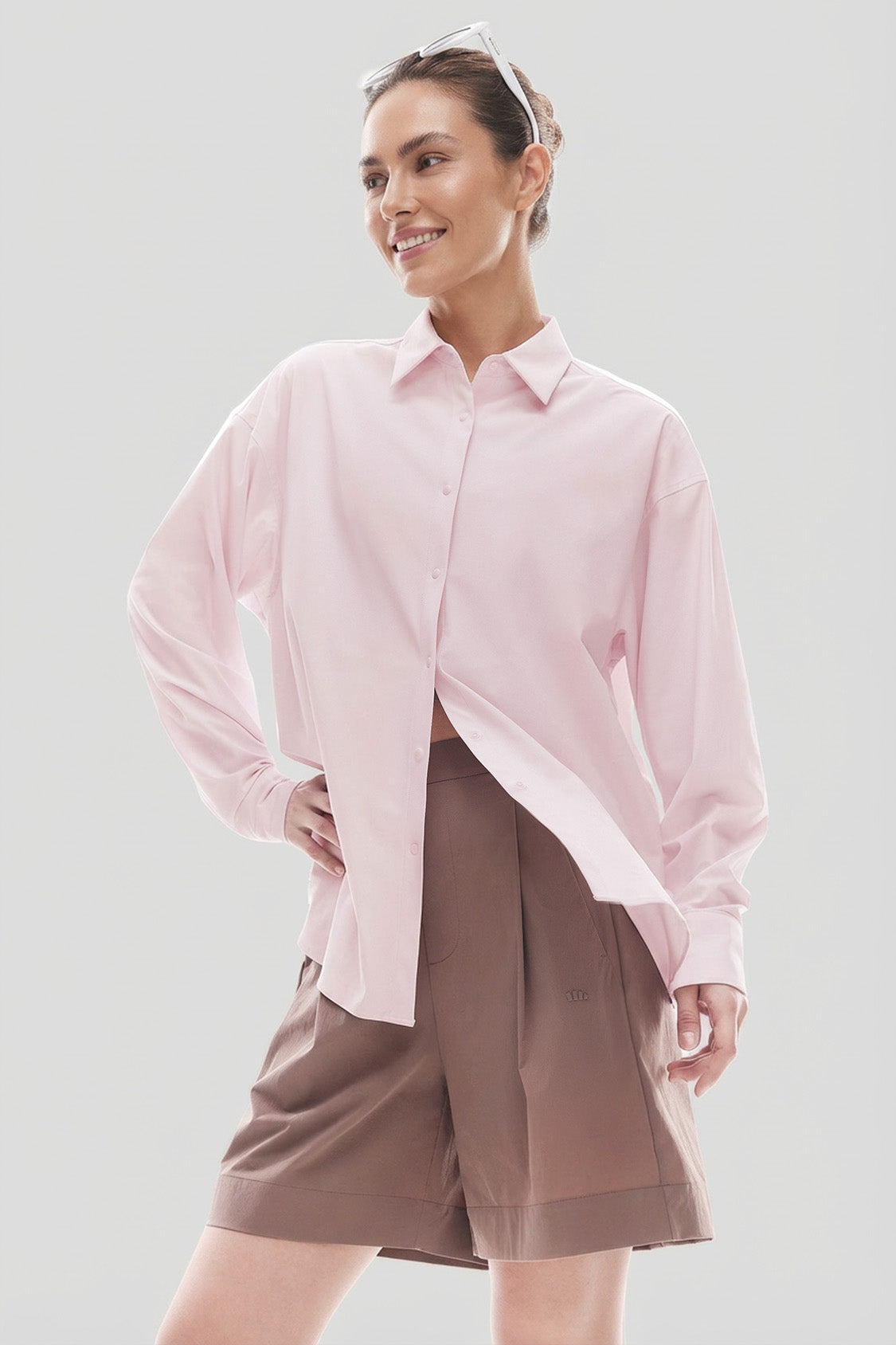 Camisa de protección solar refrescante para mujer UPF 50+ AL016