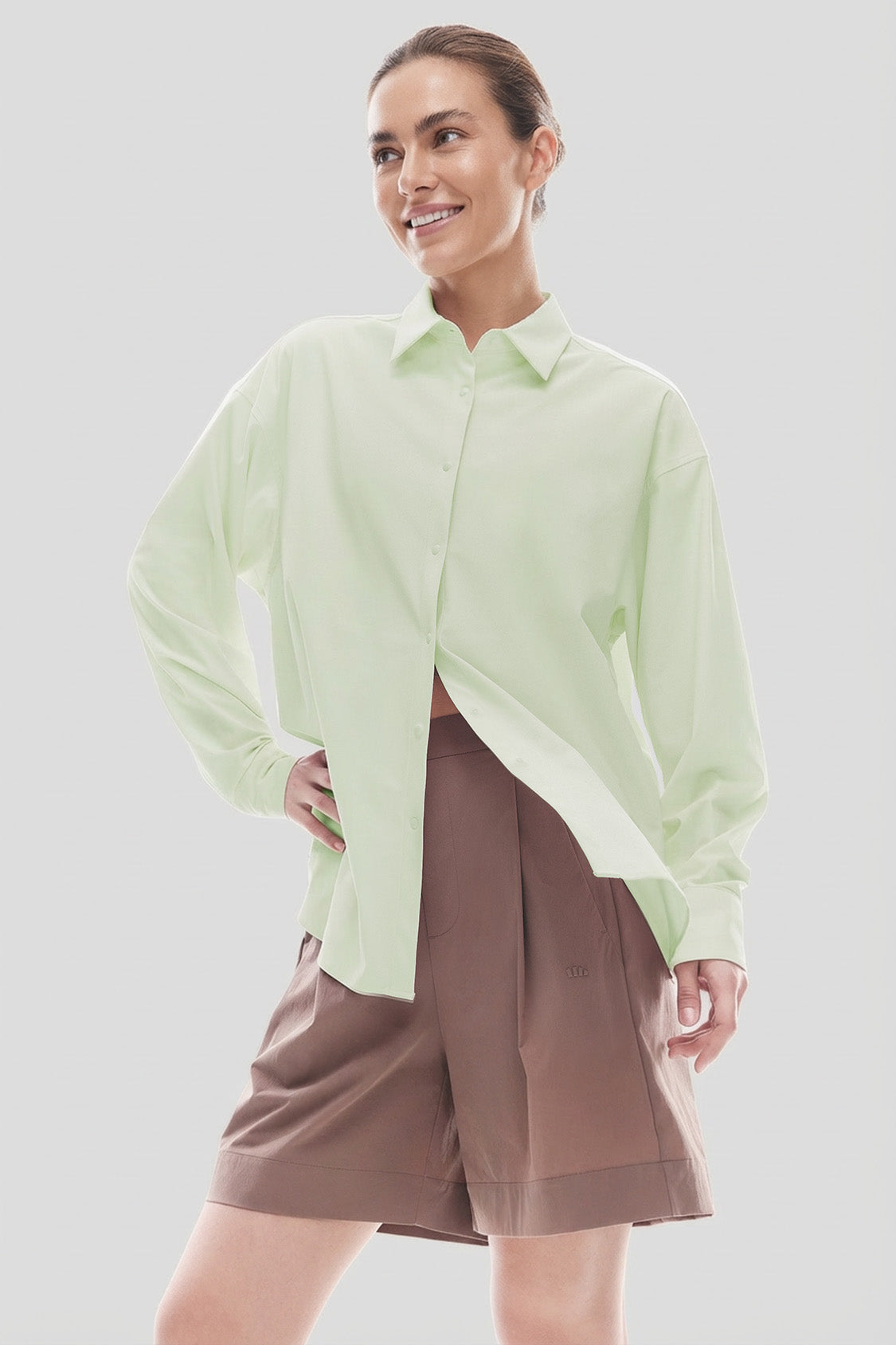 Camisa de protección solar refrescante para mujer UPF 50+ AL016