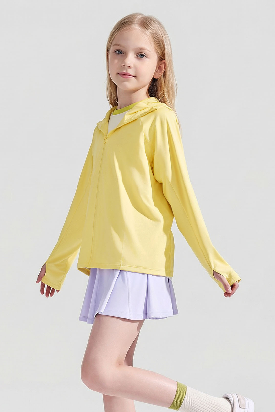 Kids' Cooling Cooling Sun Protection Jacket UPF 200+ AL018/AL413