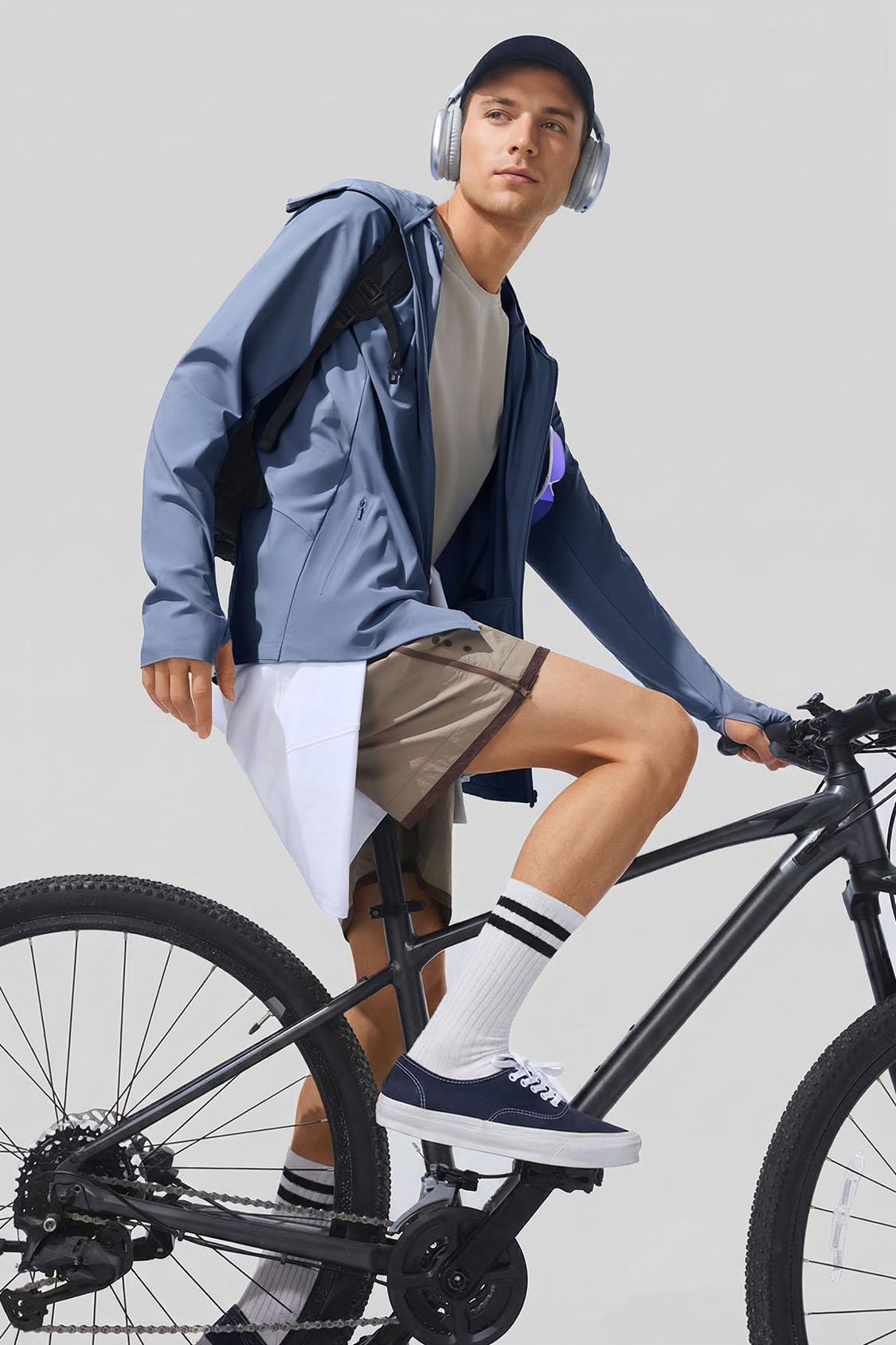 Herren Kühlende, atmungsaktive Sonnenschutz-Jacke UPF 100+ AL106/AL106
