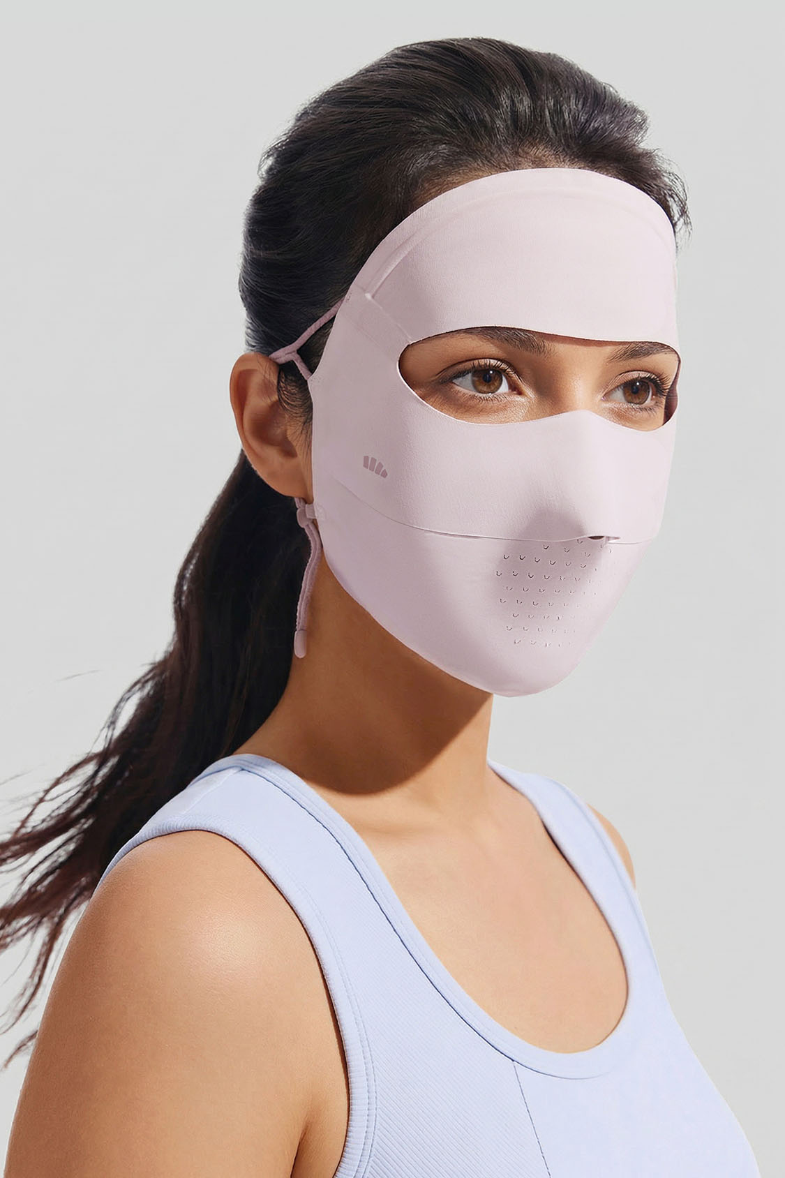 Dames Lichtgewicht Zonnebeschermingsgezichtsmasker UPF 50+ AL204
