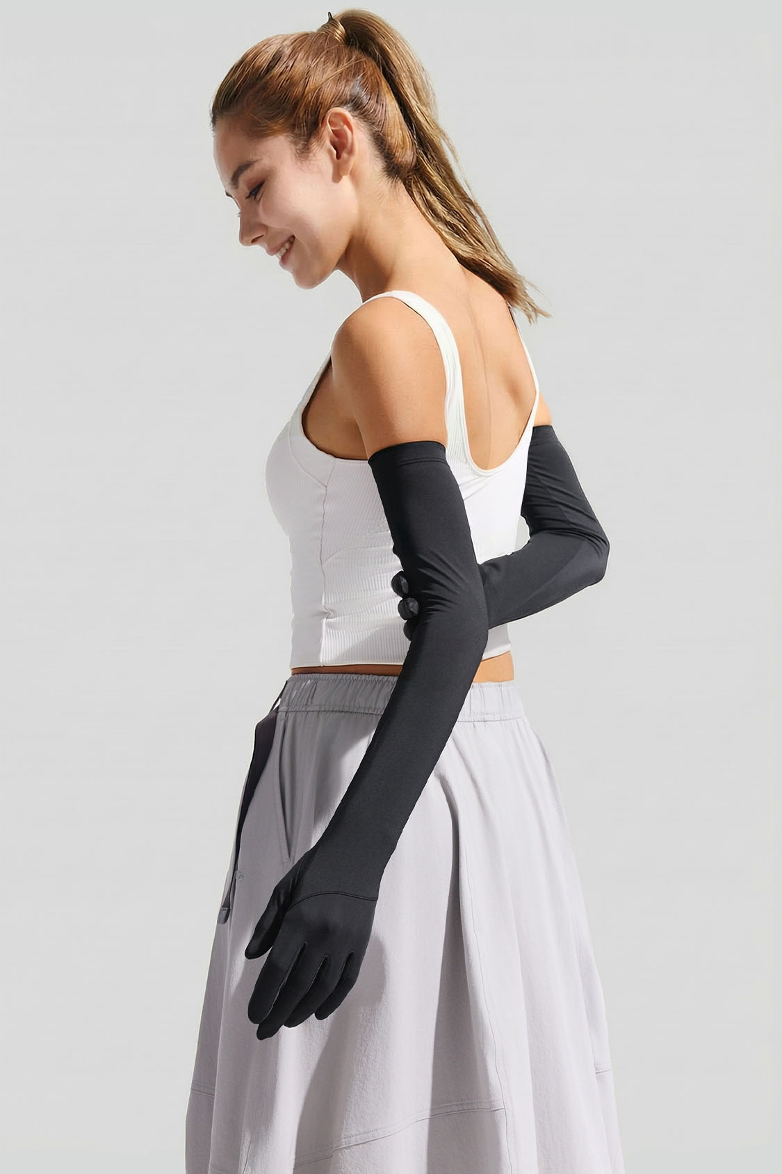 Guanti da sole rinfrescanti da donna UPF 50+ AL361