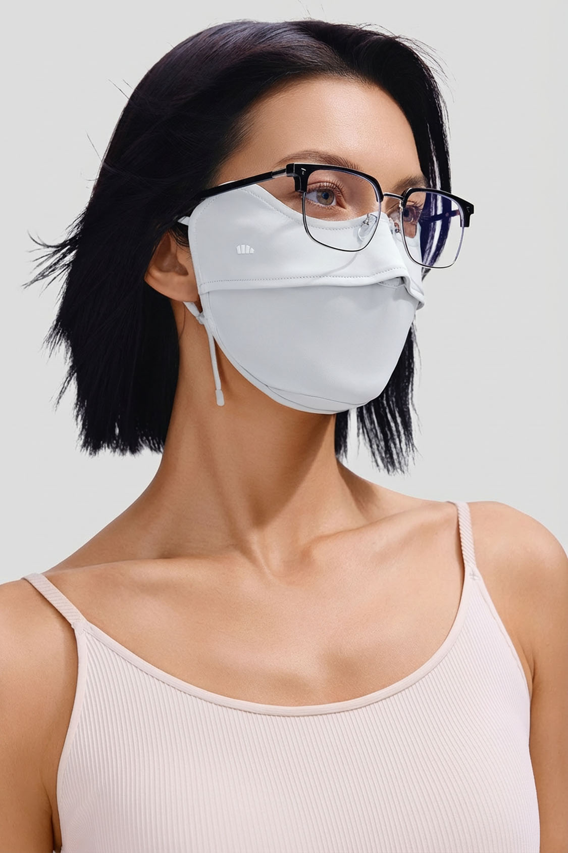 Mascarilla facial refrescante con protección solar para mujer UPF 50+ AL833