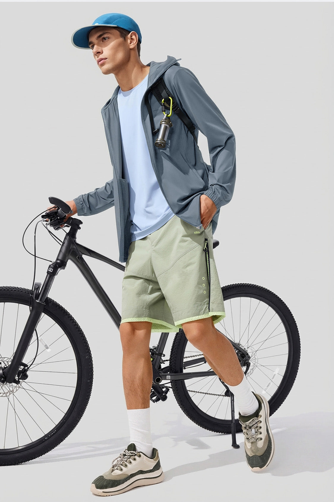 Men's Cooling Sun Protection Jacket UPF 100+ AL936