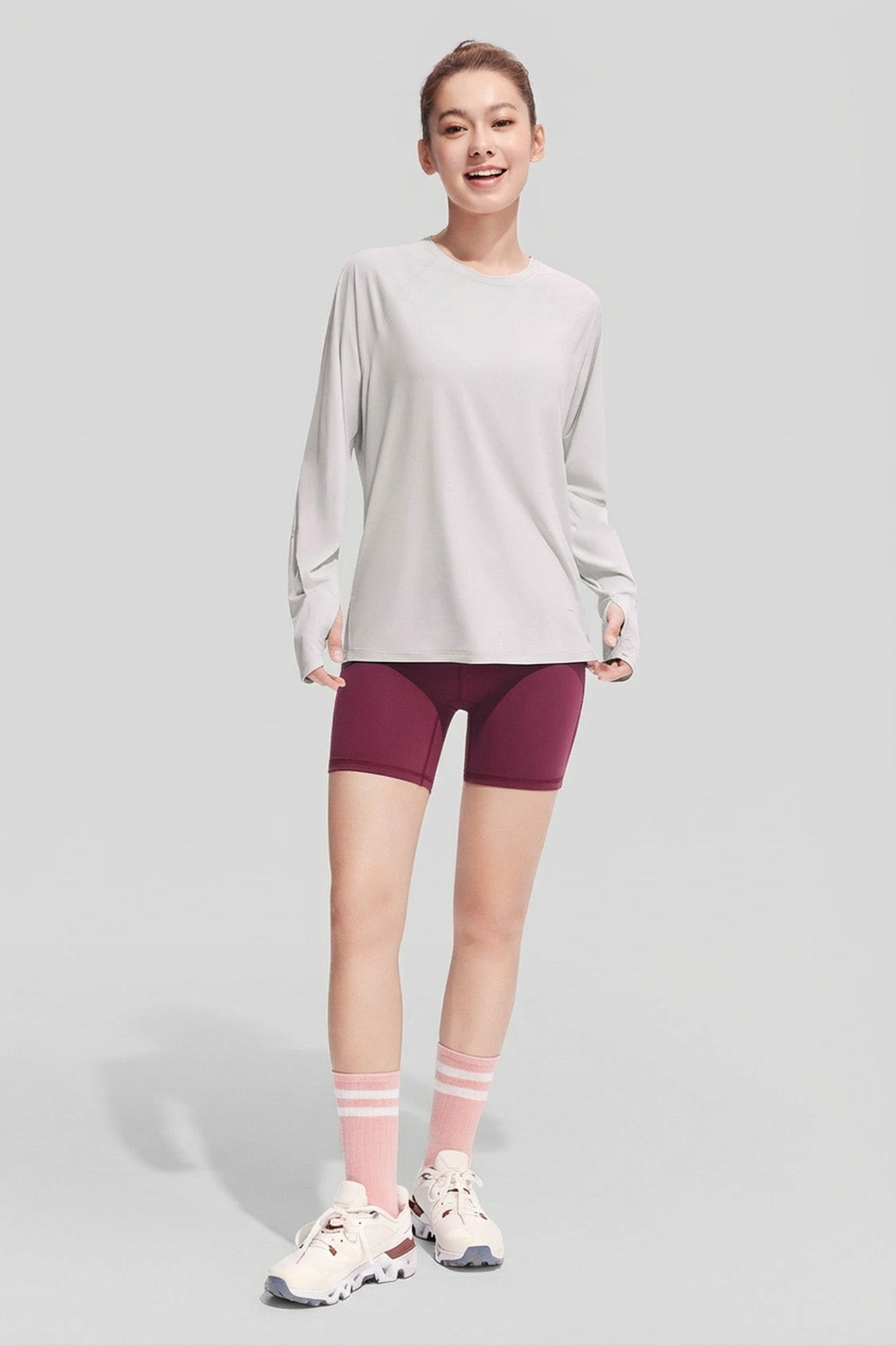 Women's Breathable Sun Protection Long-Sleeve Tee UPF 50+ AS001