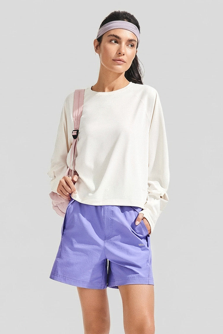 Women's Breathable Sun Protection Long-Sleeve T-Shirt UPF 50+ AS004