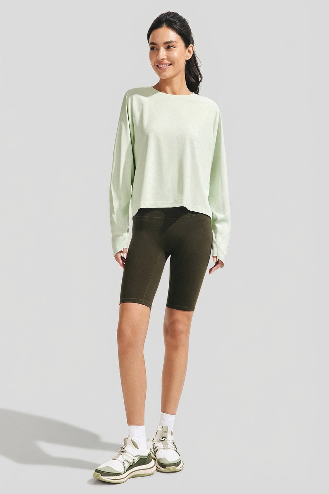 Women's Breathable Sun Protection Long-Sleeve T-Shirt UPF 50+ AS004