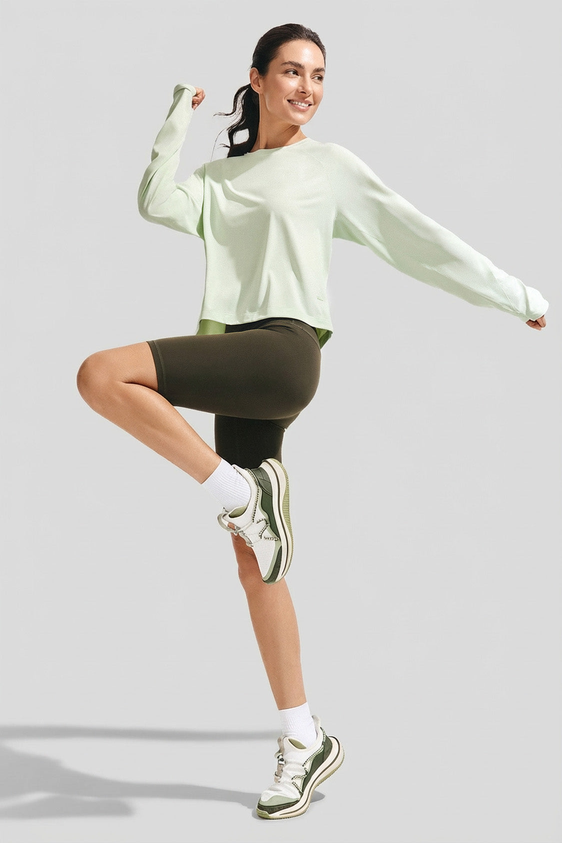 Women's Breathable Sun Protection Long-Sleeve T-Shirt UPF 50+ AS004