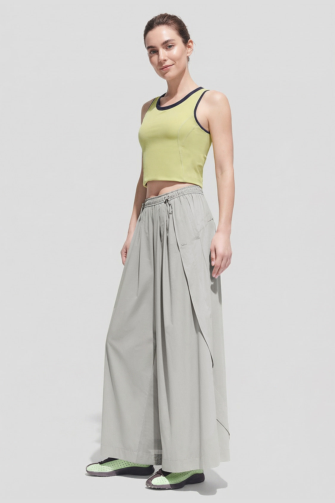 Falda pantalón transpirable para mujer con protección solar UPF 50+ AS011