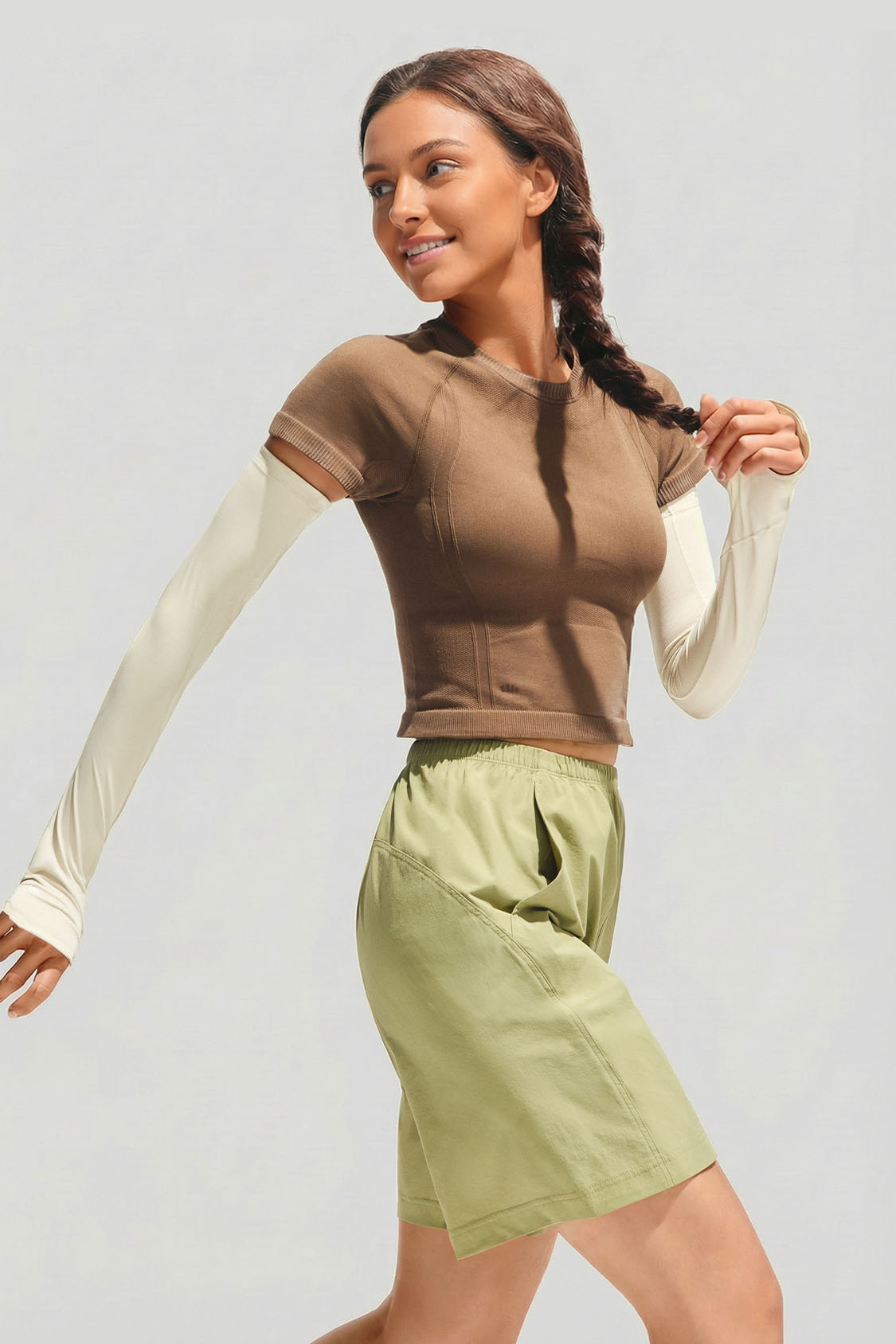 Women's Breathable Sun Protection Arm Sleeves UPF 50+ AS014/TS227