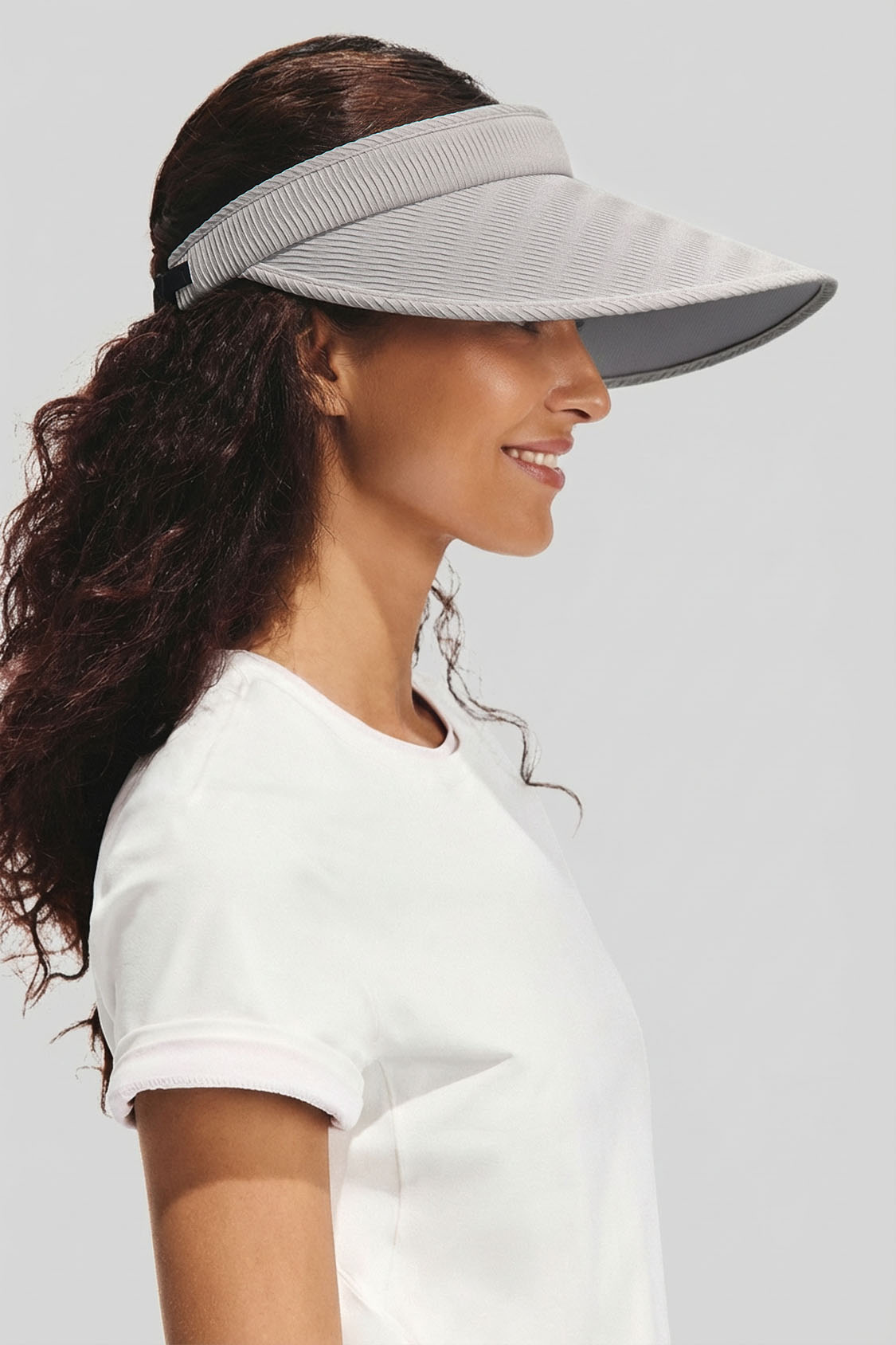 Dames Lichtgewicht Zonbeschermende Vizier UPF 50+ BM569(AFF-Sale)