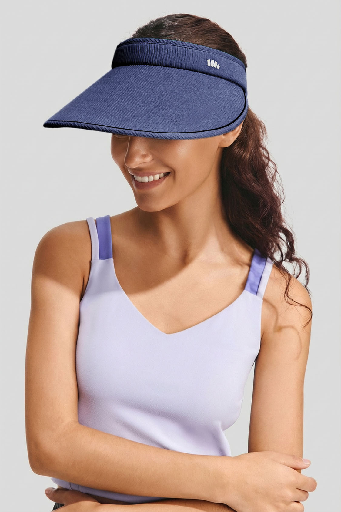Dames Lichtgewicht Zonbeschermende Vizier UPF 50+ BM569(AFF-Sale)