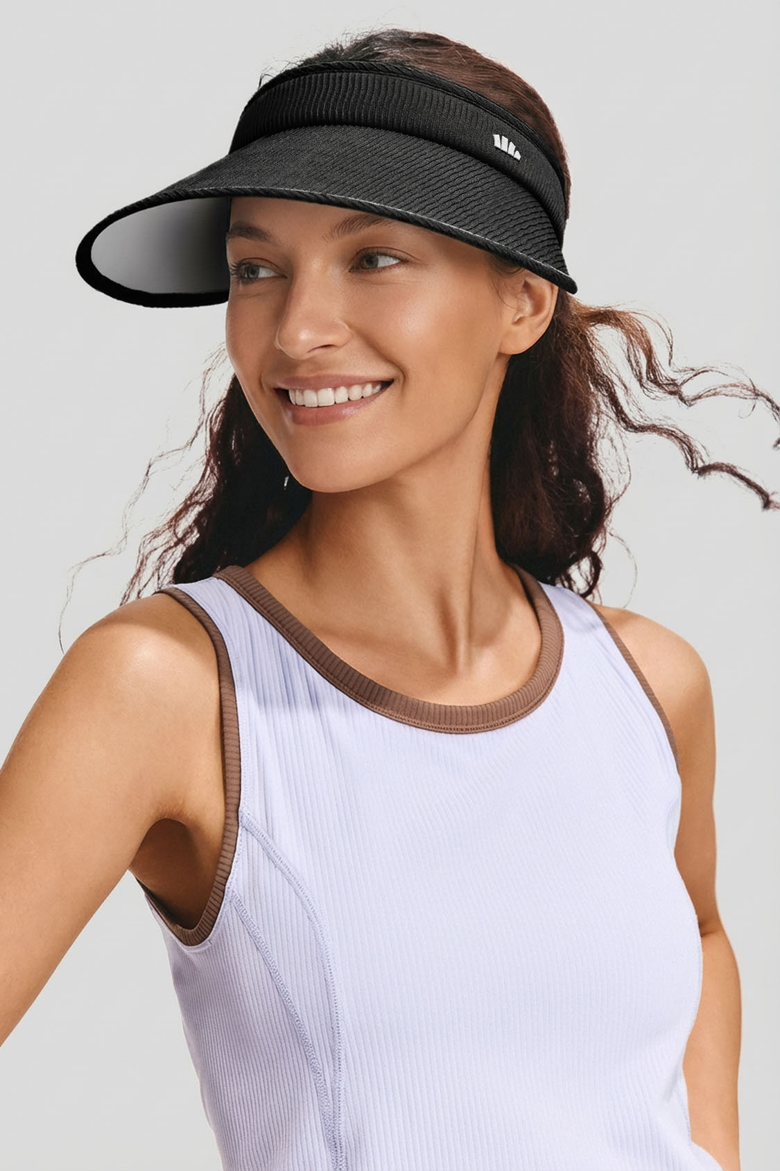 Dames Lichtgewicht Zonbeschermende Vizier UPF 50+ BM569(AFF-Sale)