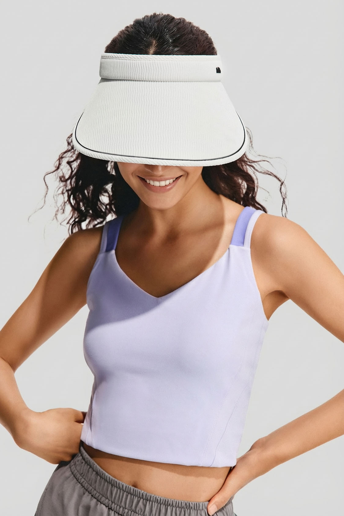 Dames Lichtgewicht Zonbeschermende Vizier UPF 50+ BM569(AFF-Sale)