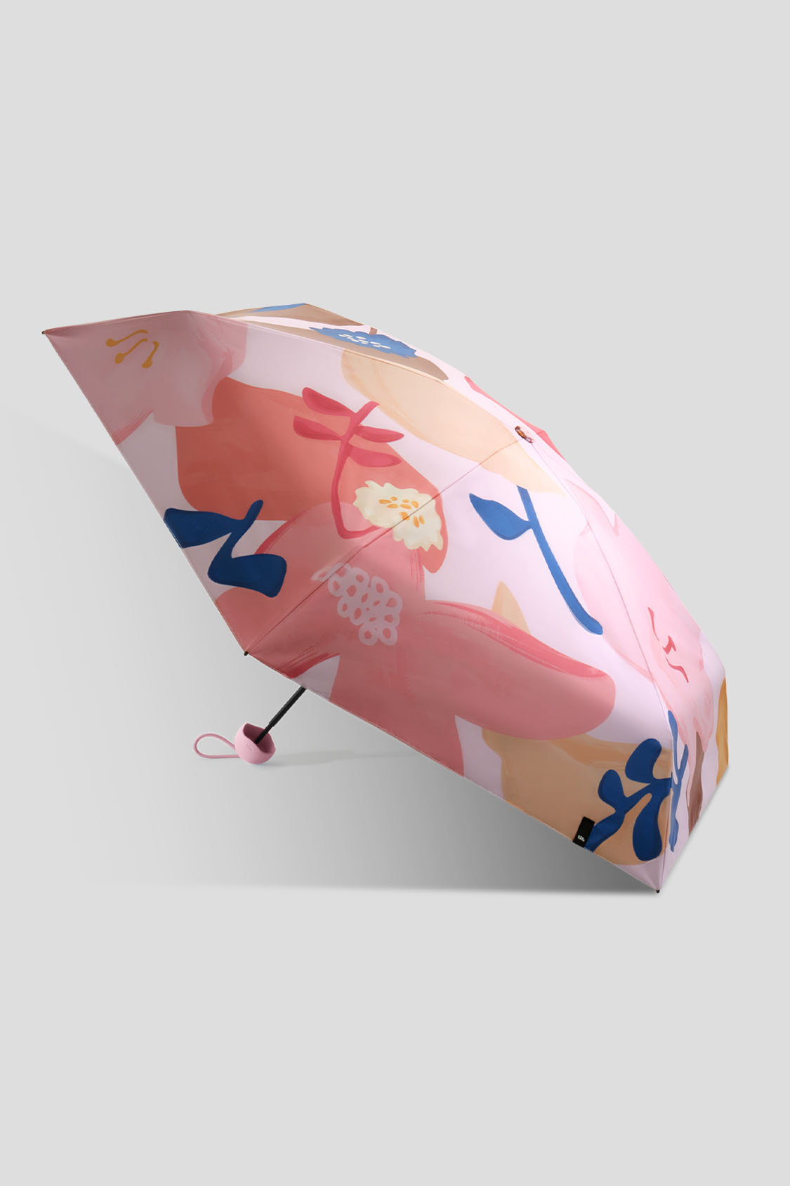 5-Fach faltbarer tragbarer Sonnenschutz-Regenschirm UPF 50+ BM526