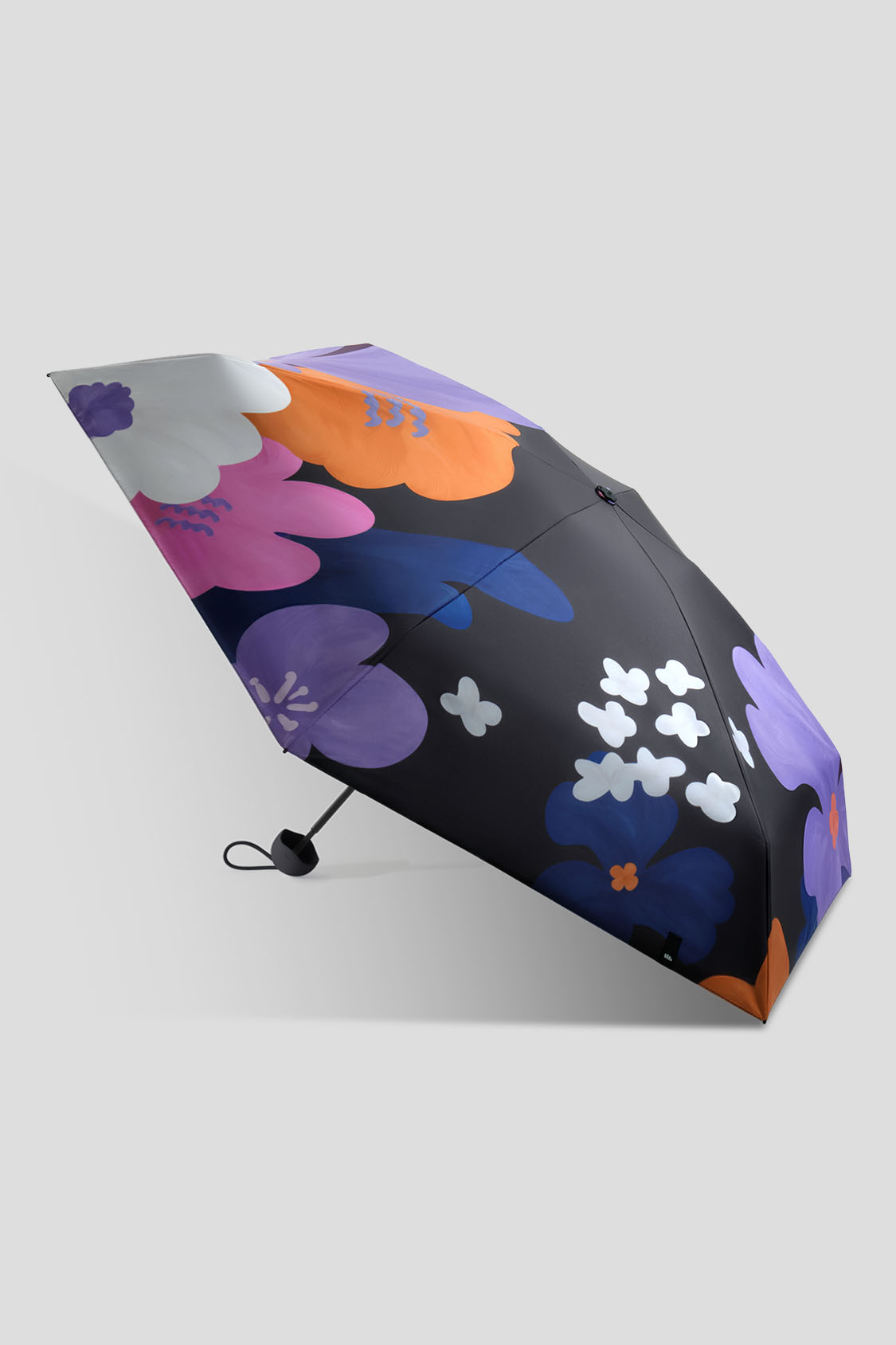 5-Fach faltbarer tragbarer Sonnenschutz-Regenschirm UPF 50+ BM526