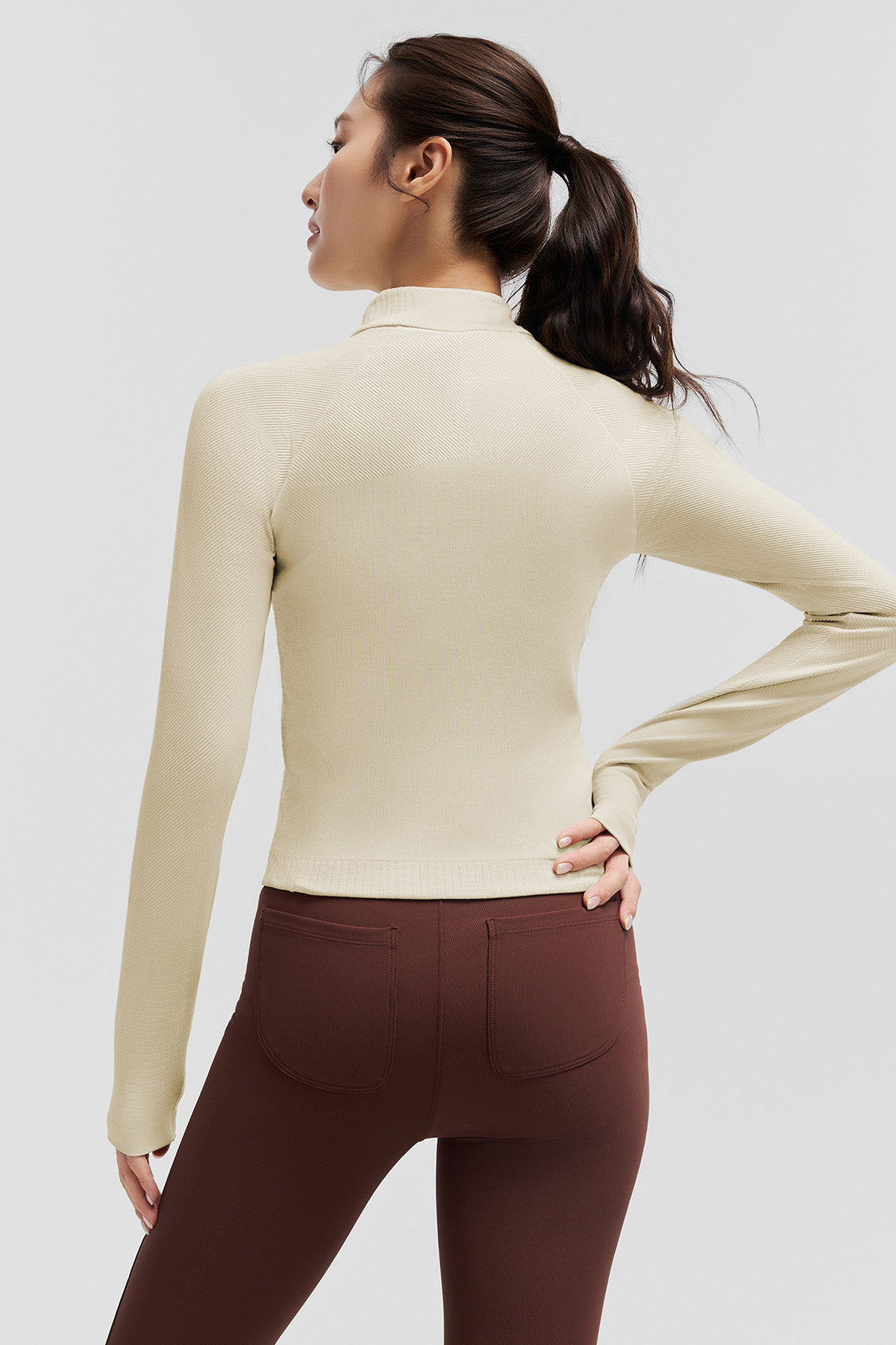 Women's Double-Layer Slim-Fit Jacket HE005