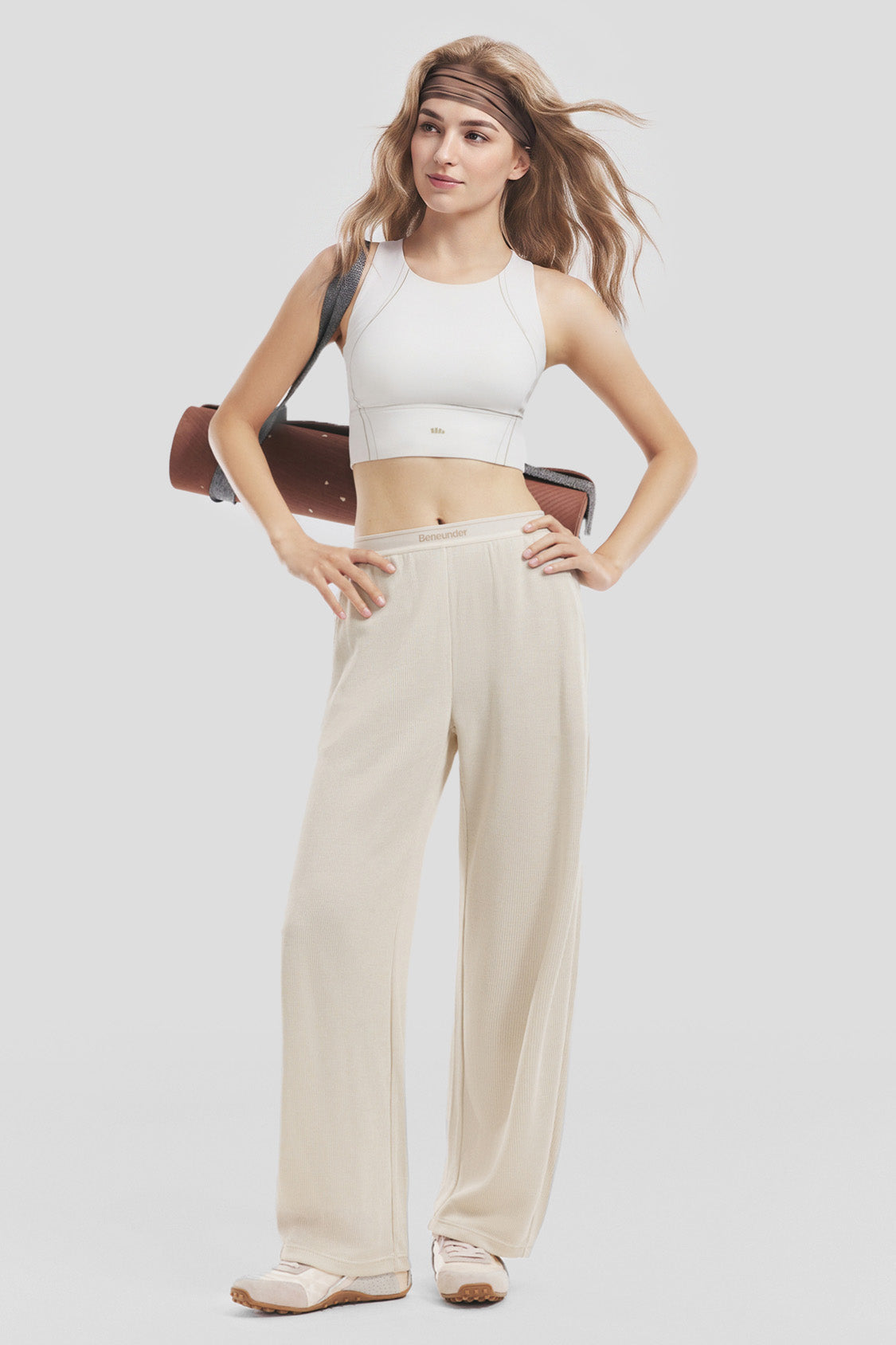 Conjunto de estar de punto transpirable para mujer AF012/AF014