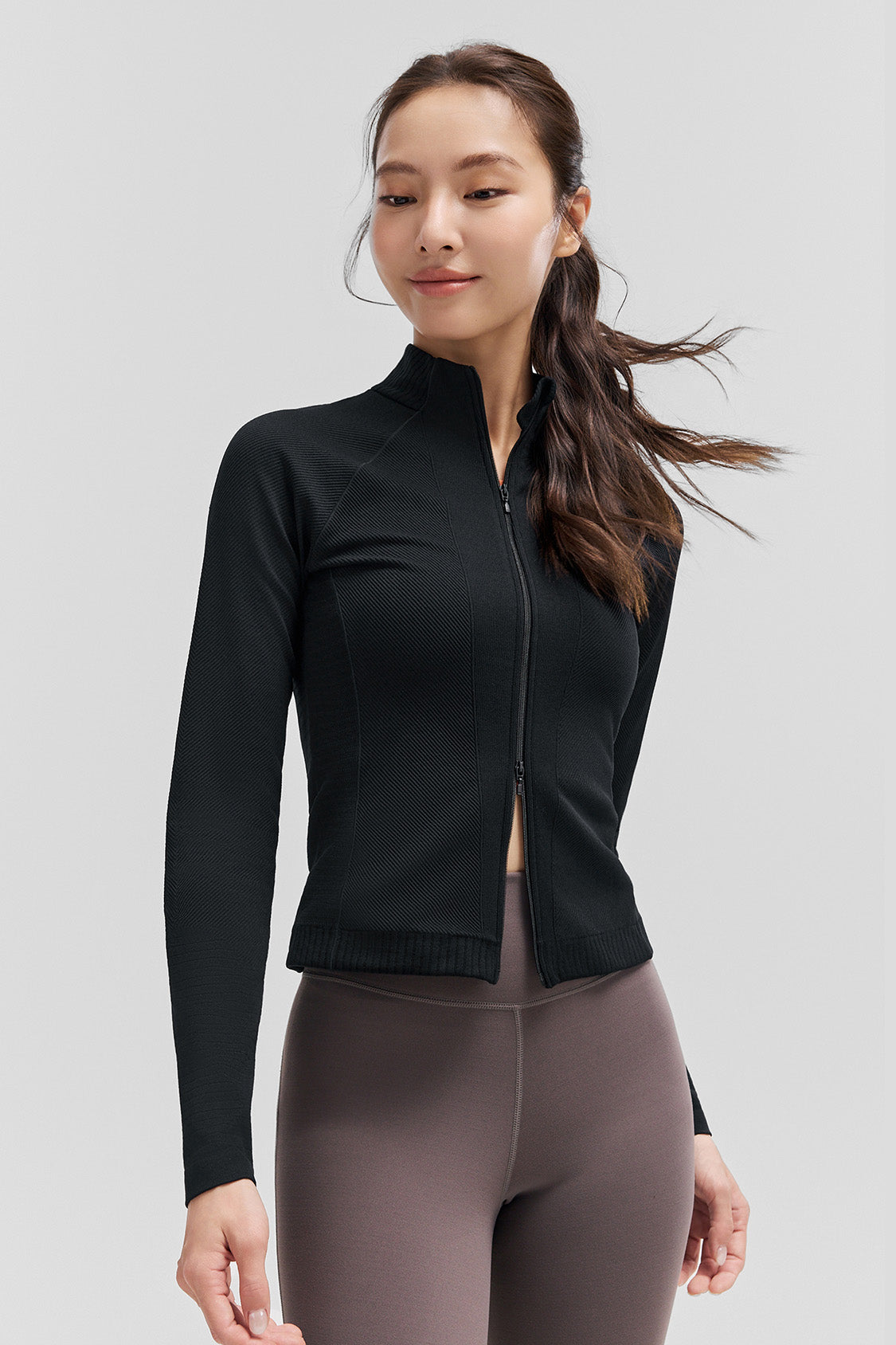 Women's Double-Layer Slim-Fit Jacket HE005
