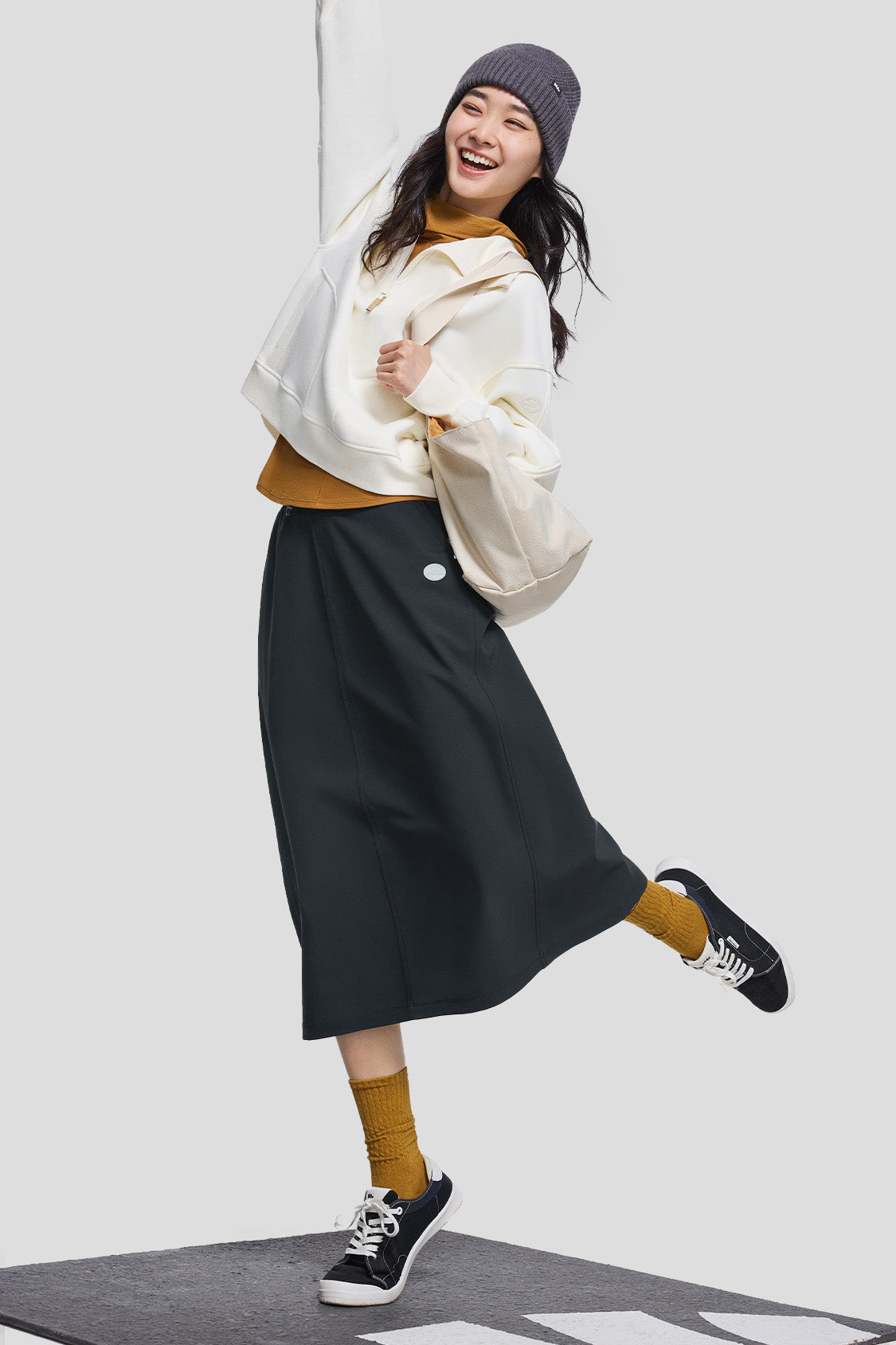 BreezeShield - Gonna antivento outdoor da donna
