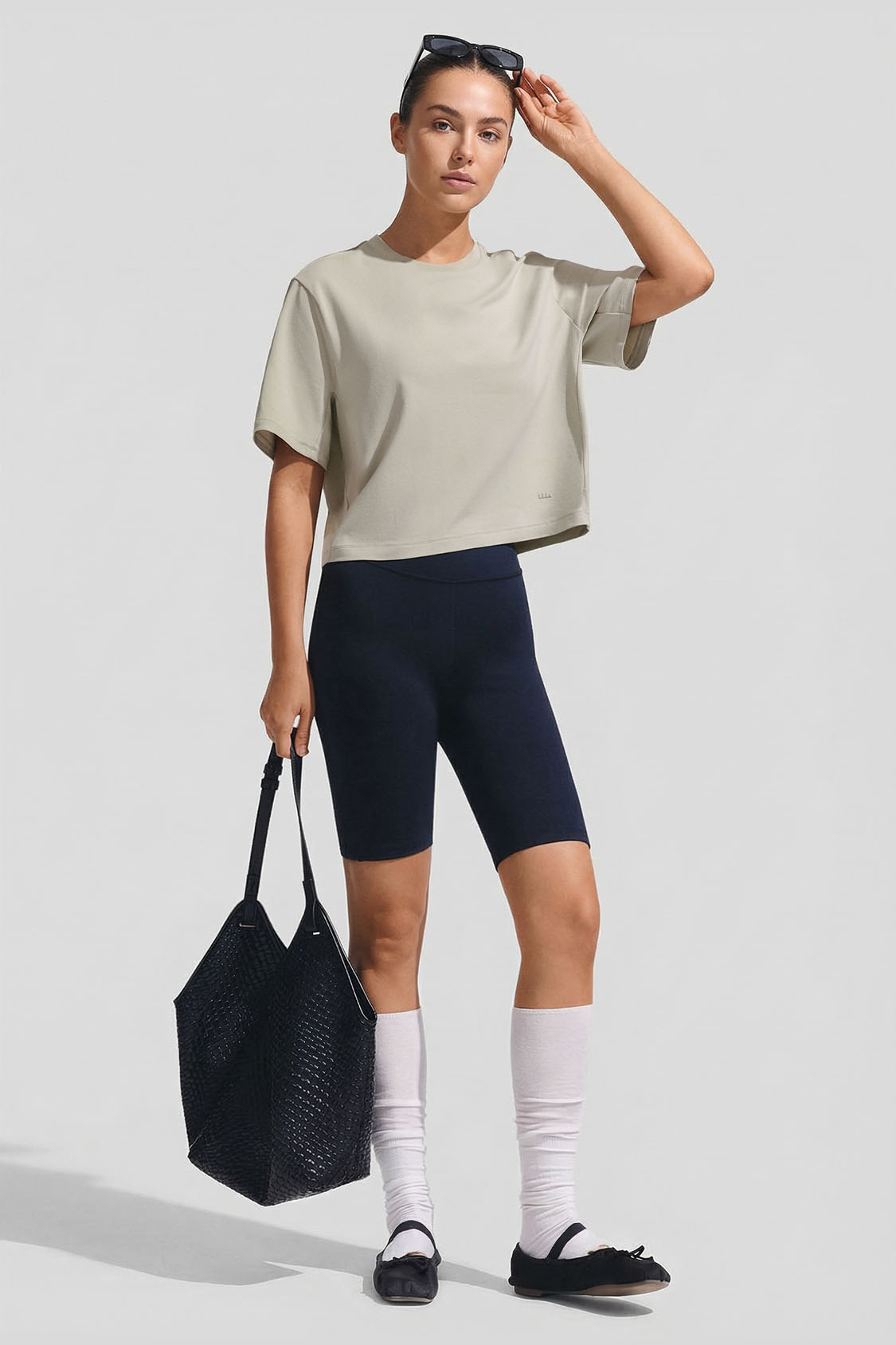Camiseta de algodón transpirable para mujer CT007