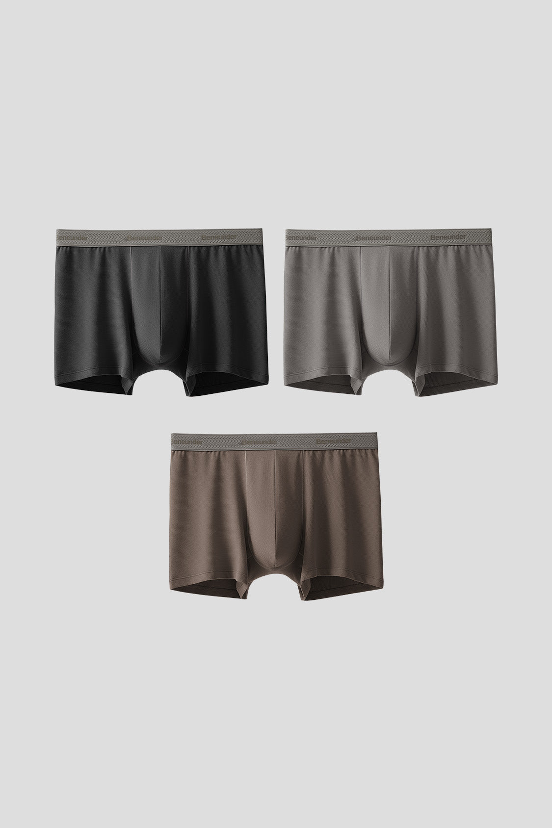 Men's Breathable Cotton Underwear 3-Pack CT009