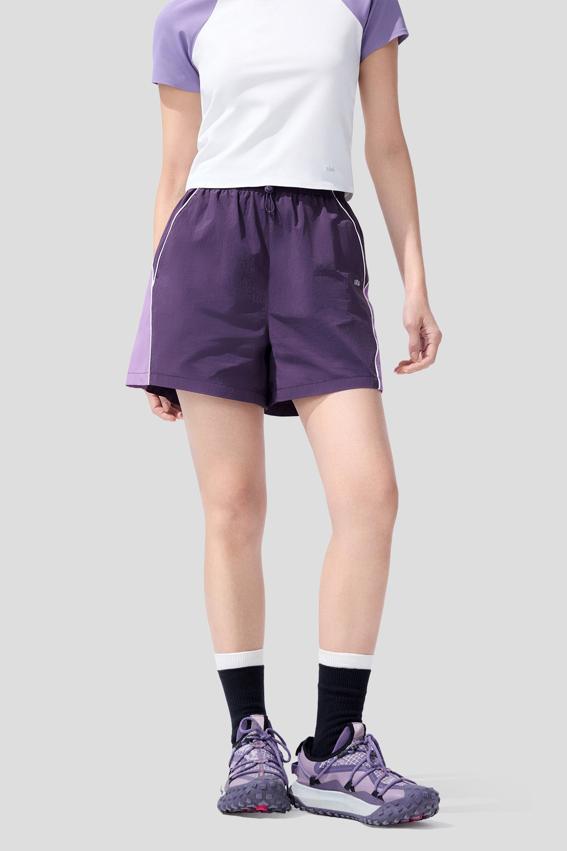 Feather - Pantalones cortos de secado rápido para mujer UPF50+ DR896