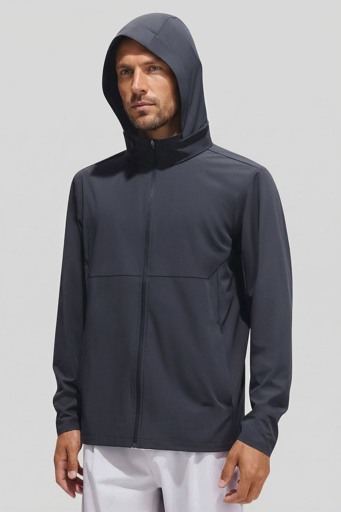 Men's Packable-Hood Quick-Dry Sun Protection Jacket UPF 100+ DS007/DS941